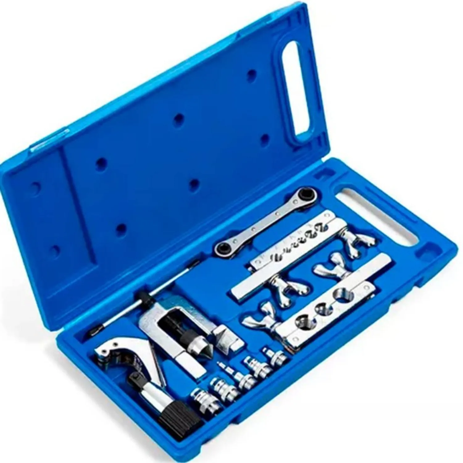 MALETA DE HERRAMIENTAS EXPANSOR CÓNICO CORTADOR DE TUBO - 1