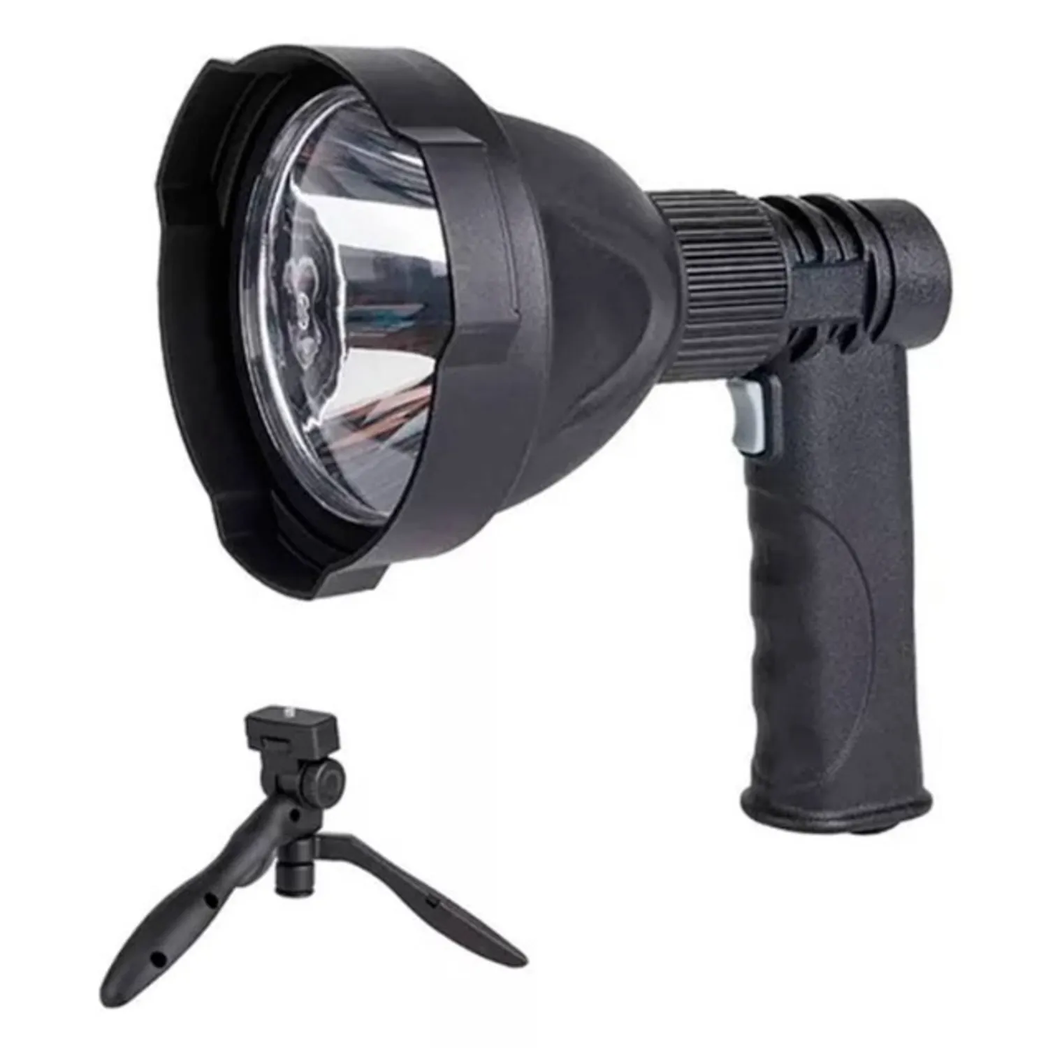 LINTERNA SUPER BRILLANTE 1200LM RECARGABLE CAZA CAMPING - 1