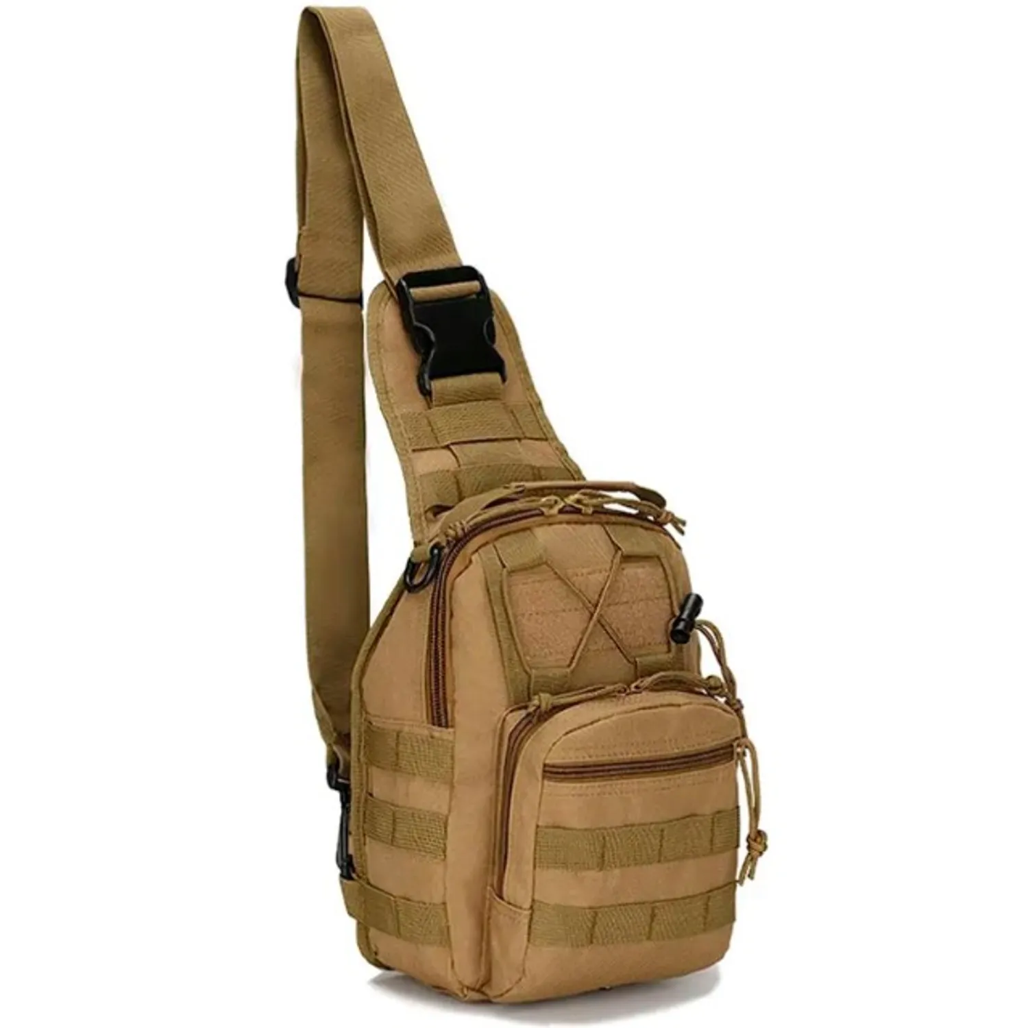 BOLSO TÁCTICO DE HOMBRO CRUZADO IMPERMEABLE MULTIUSO - 1