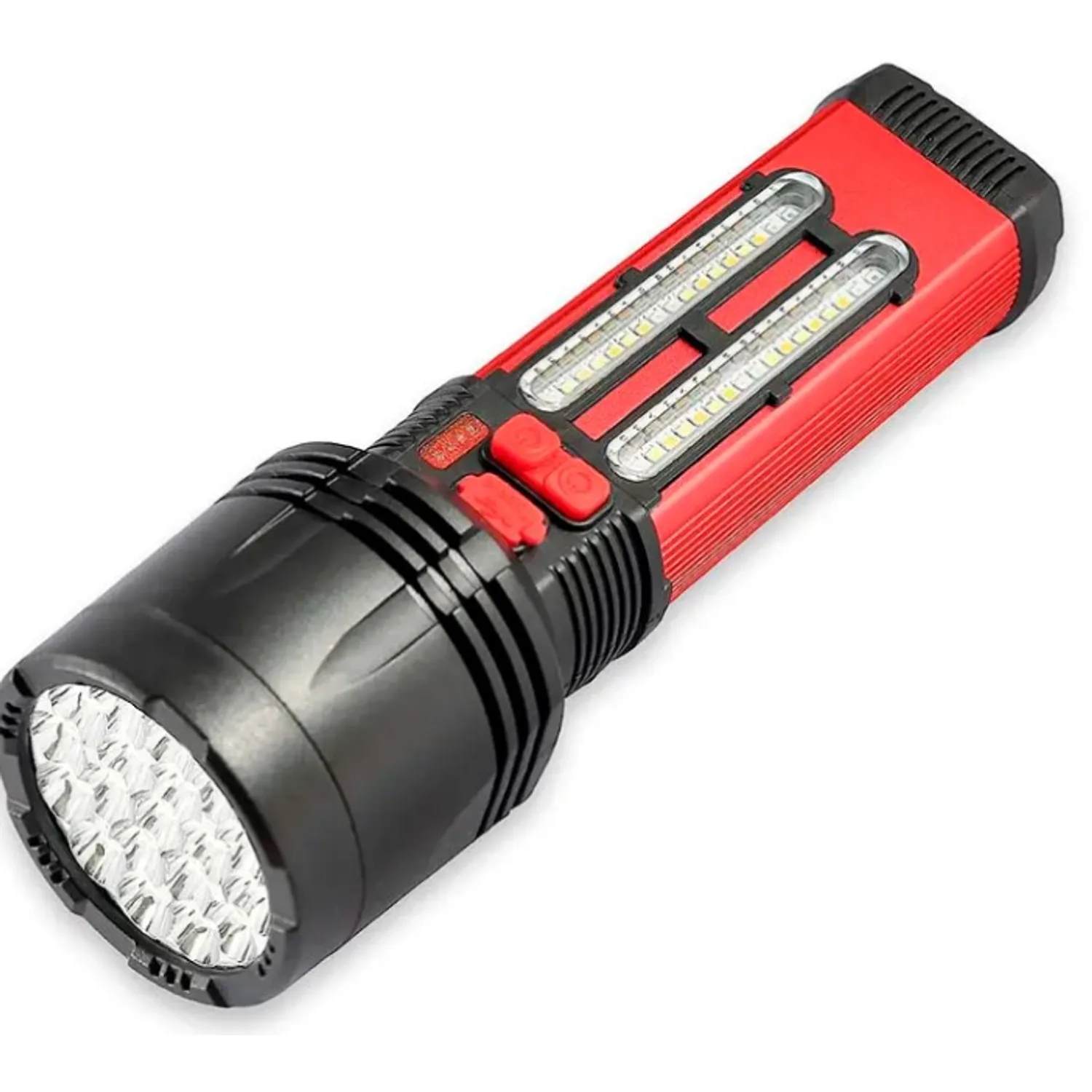 LINTERNA TÁCTICA ALTA POTENCIA SOLAR RECARGABLE USB - 2