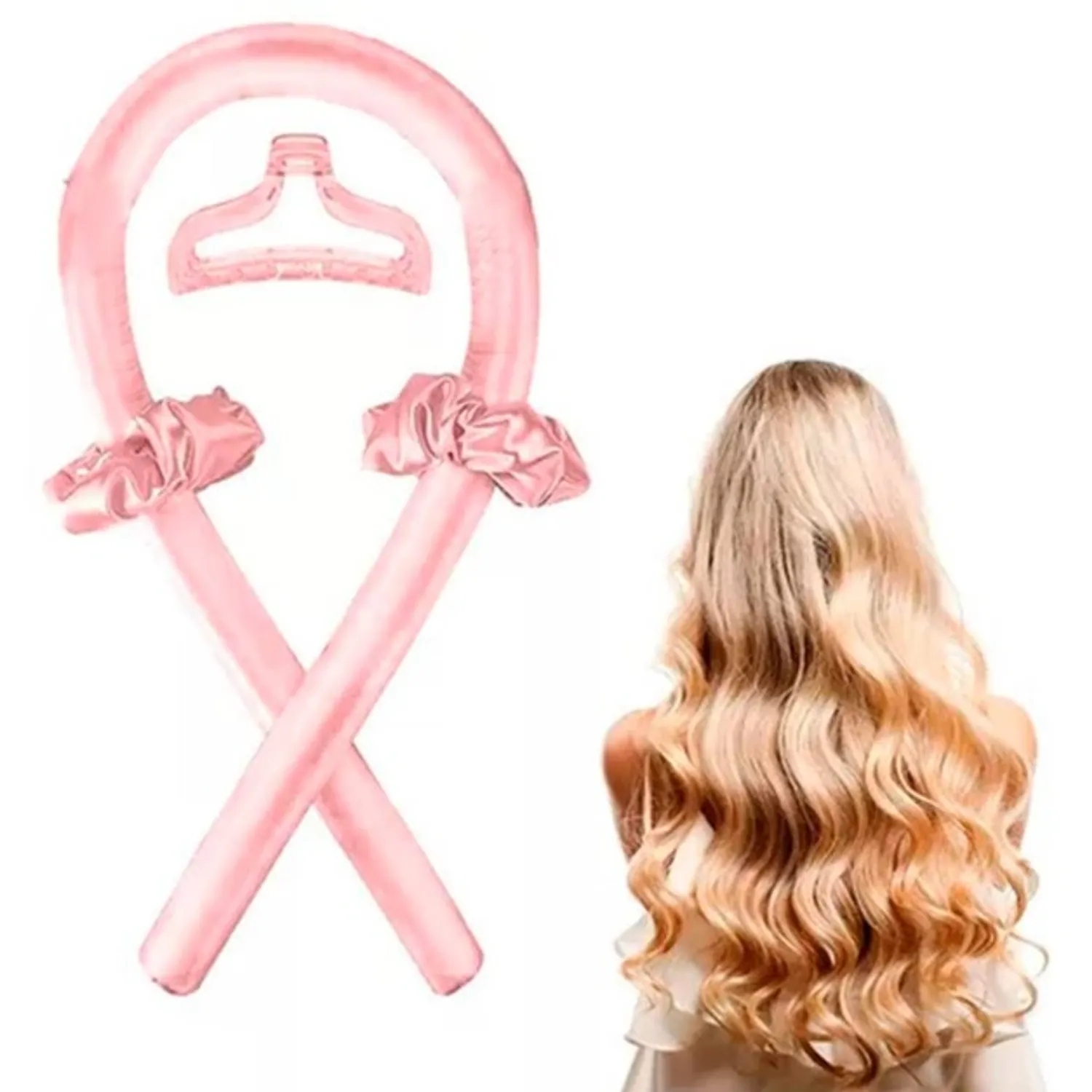 ONDULADORA RIZADORA DE SEDA ONDAS SIN CALOR PARA CABELLO - 1