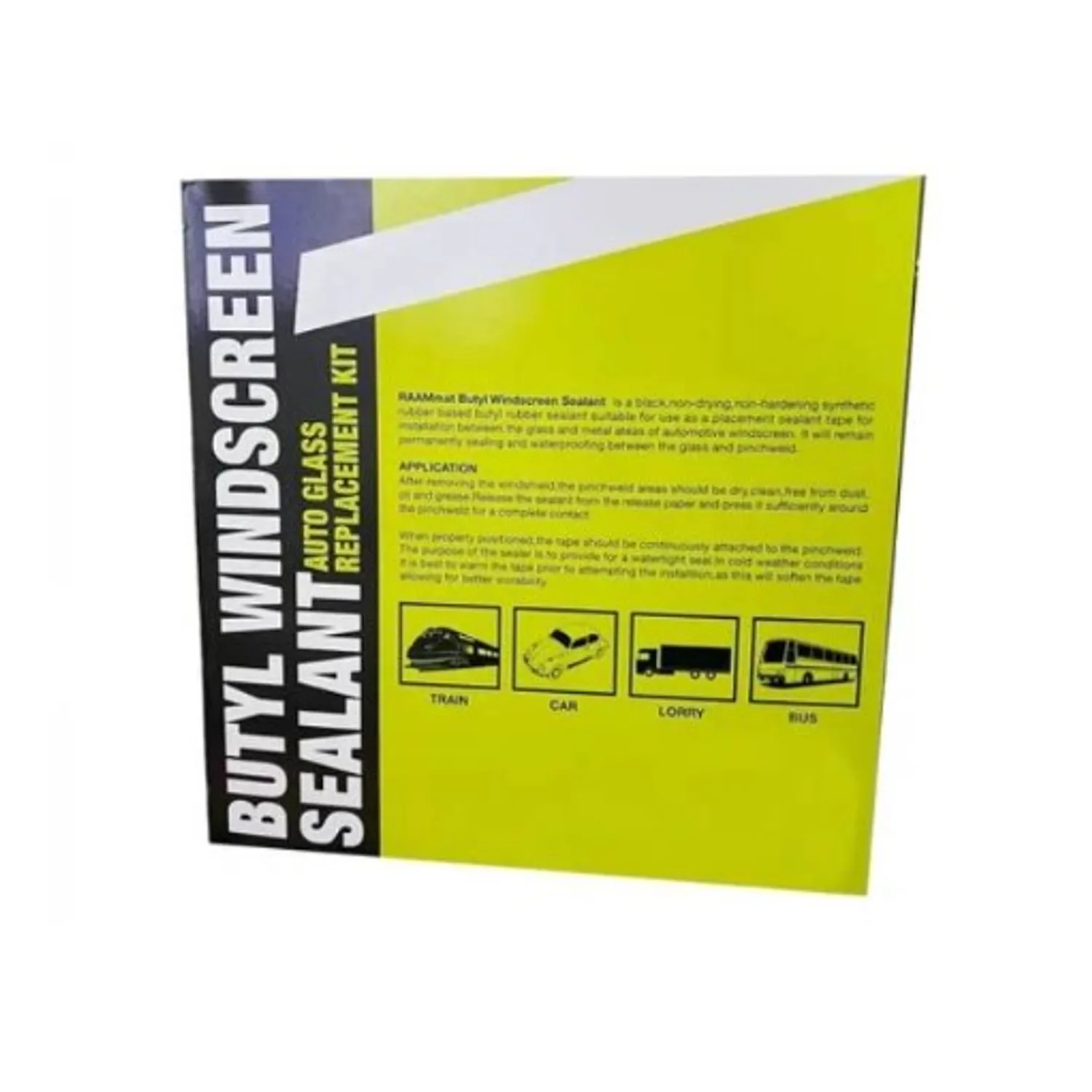 BUTILO GOMA PEGAMENTO SELLADOR AUTO FARO LED RETROAJUSTE 4M - 1