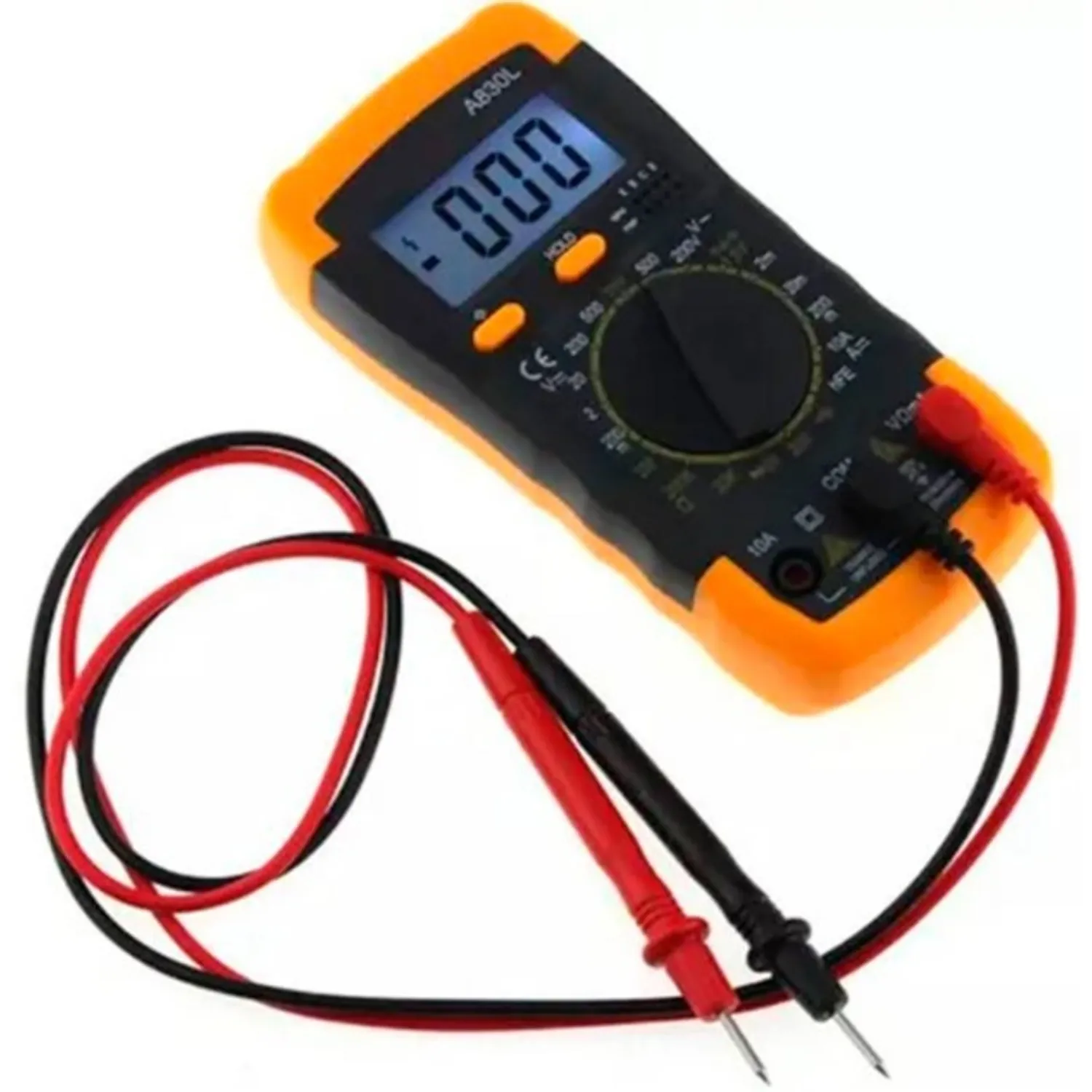 TESTER MULTIMETRO DIGITAL PANTALLA LCD A830L - 1
