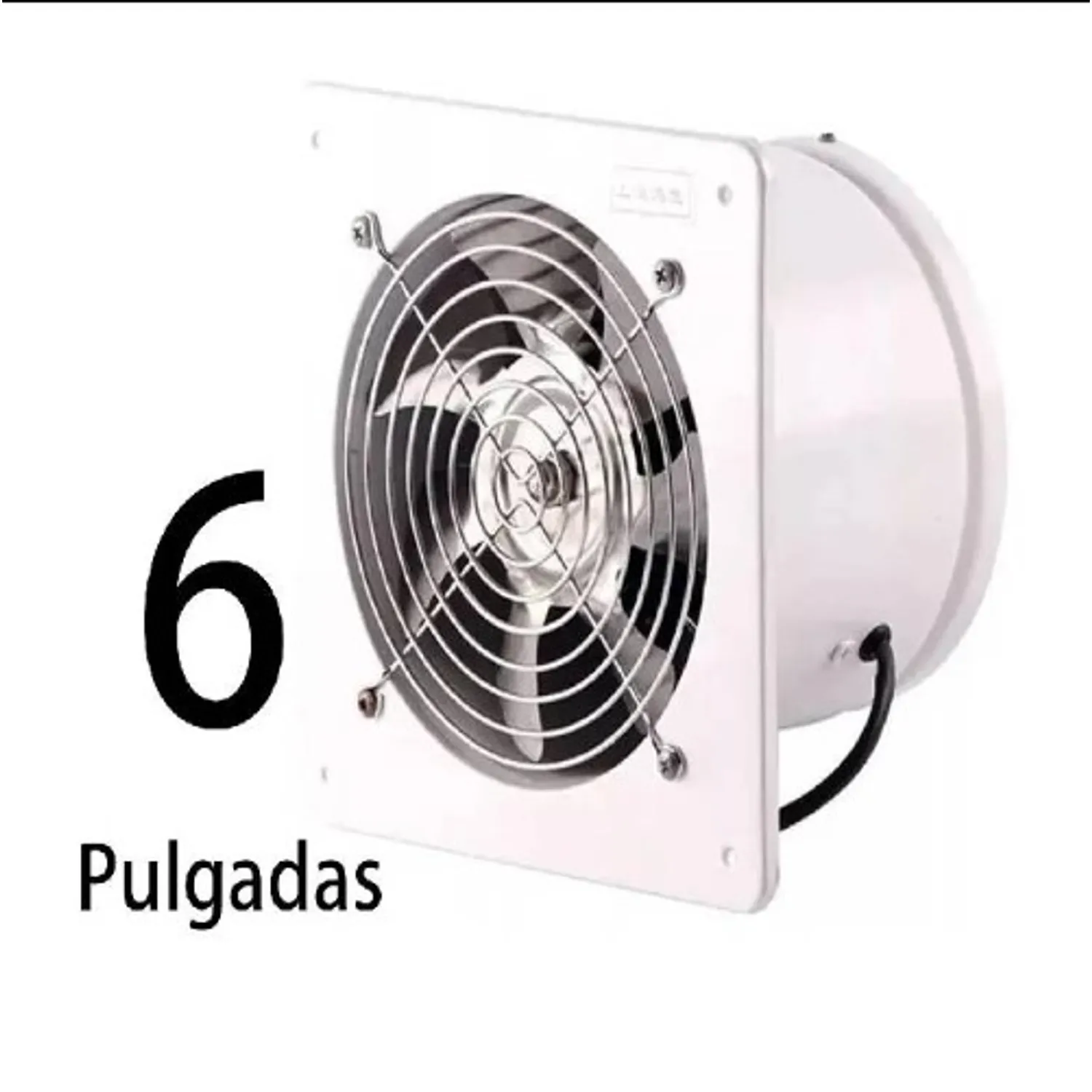 EXTRACTOR DE AIRE METÁLICO INDUSTRIAL 6 PULGADAS 15CM 40W - 1