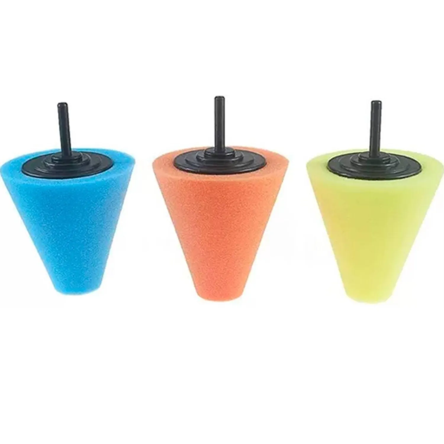 KIT DE 3 PIEZAS ESPONJAS PULIR EN FORMA, AUTO - 1