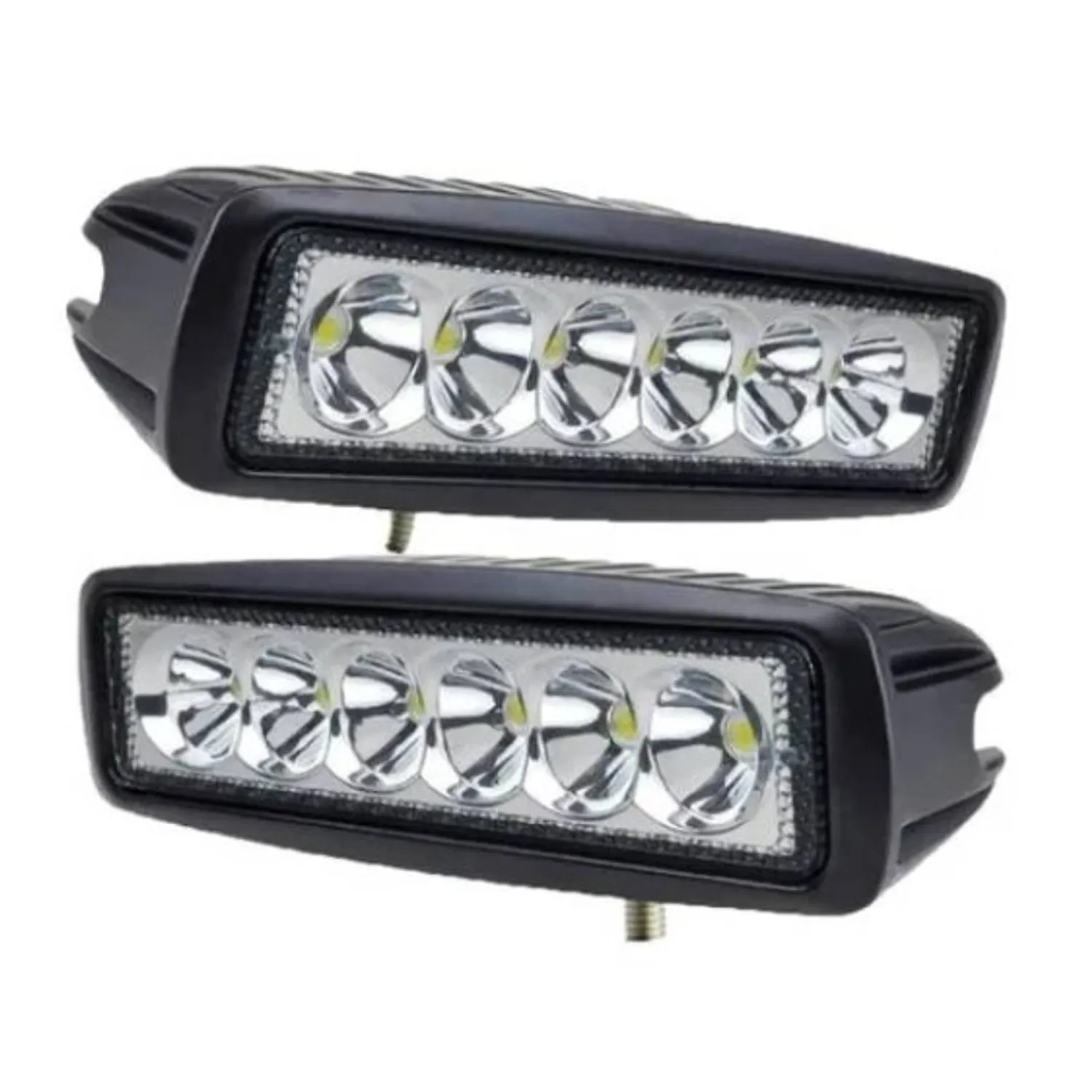 PACK 4 FOCOS LED 18W BARRA NEBLINERO AUTO - 1