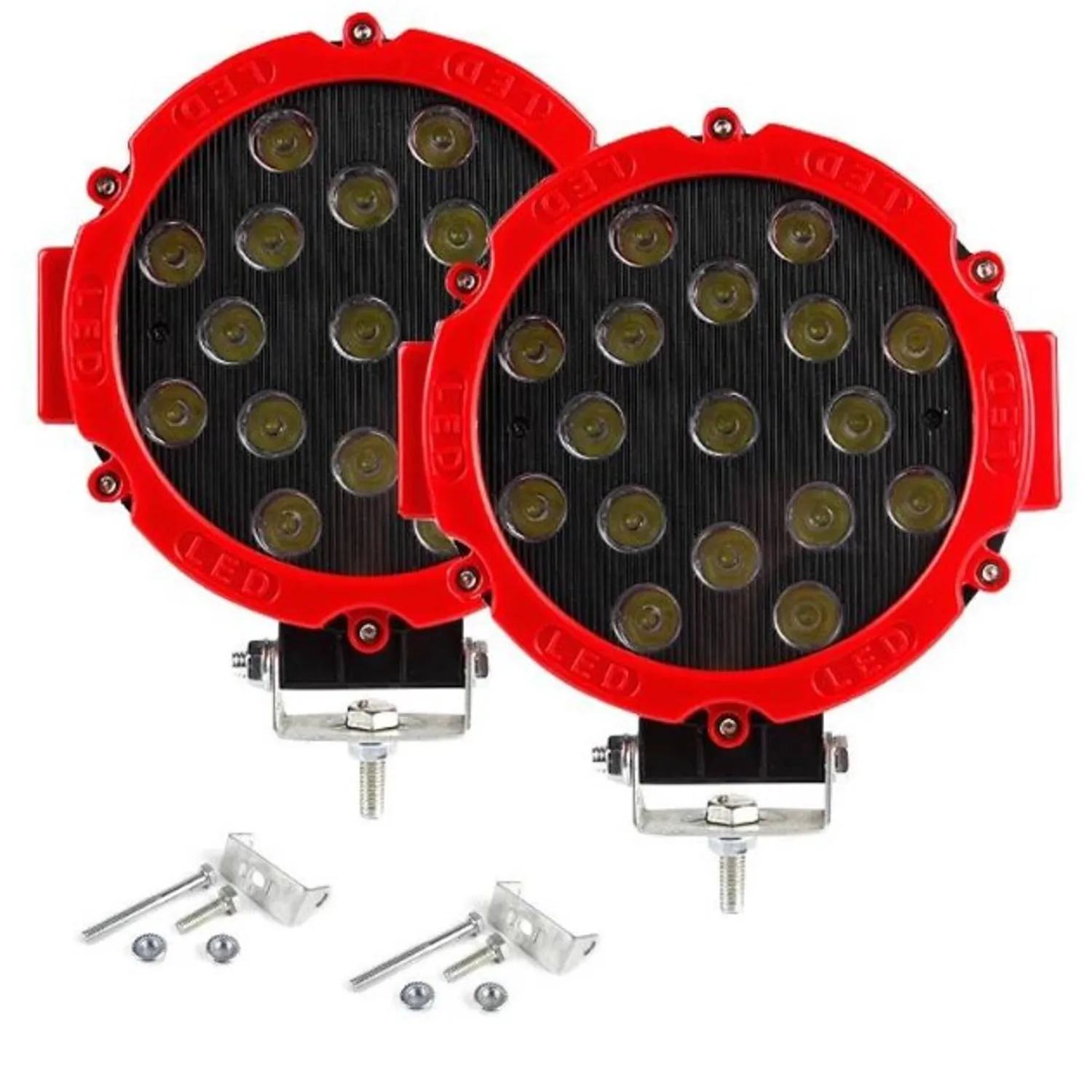 LUCES FOCOS NEBLINEROS LED 51W EN COLOR BLANCO EXPANSION - 1