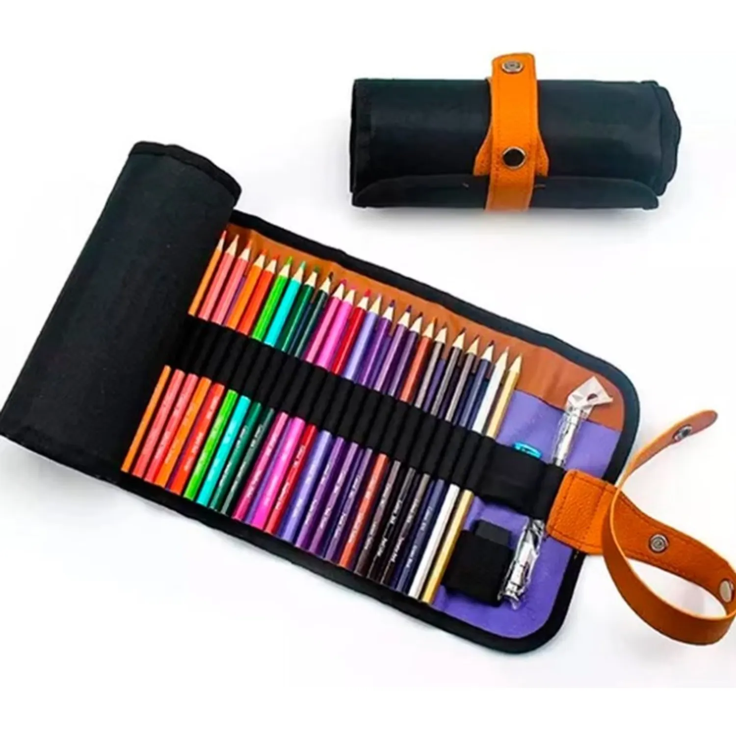 JUEGO DE 50 LÁPICES DE COLORES PROFESIONALES DE ARTE - 1