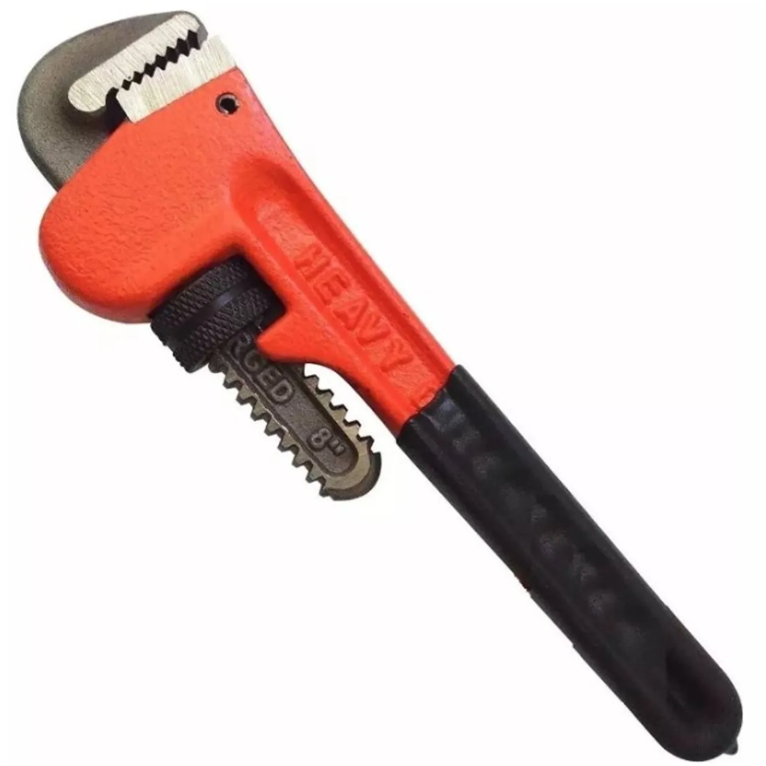 LLAVE INGLESA STILLSON 8 PULGADAS MANGO PVC ANTIDESLIZANTE - 1