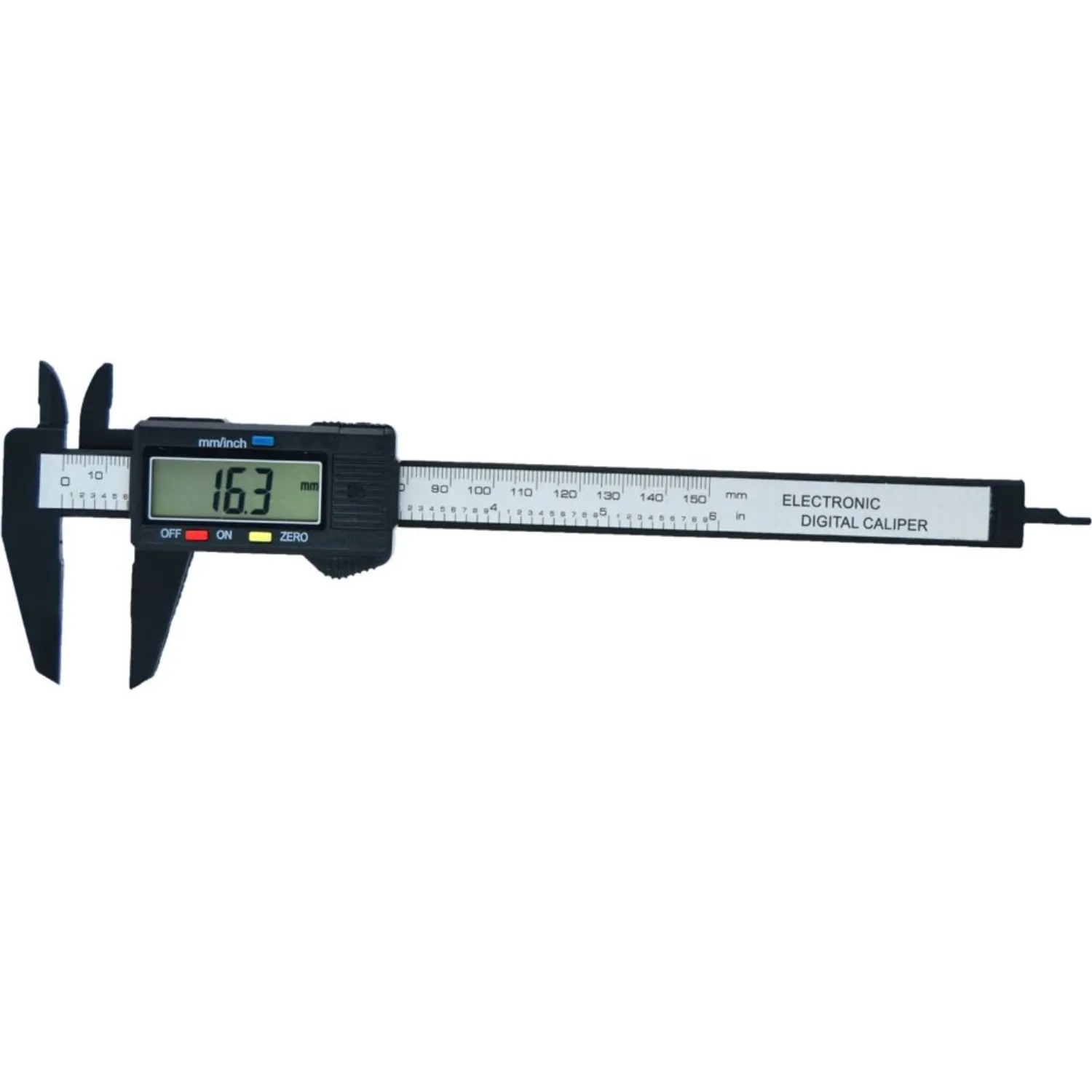 PIE DE METRO DIGITAL CALIBRADOR DE FIBRA CARBONO - 1
