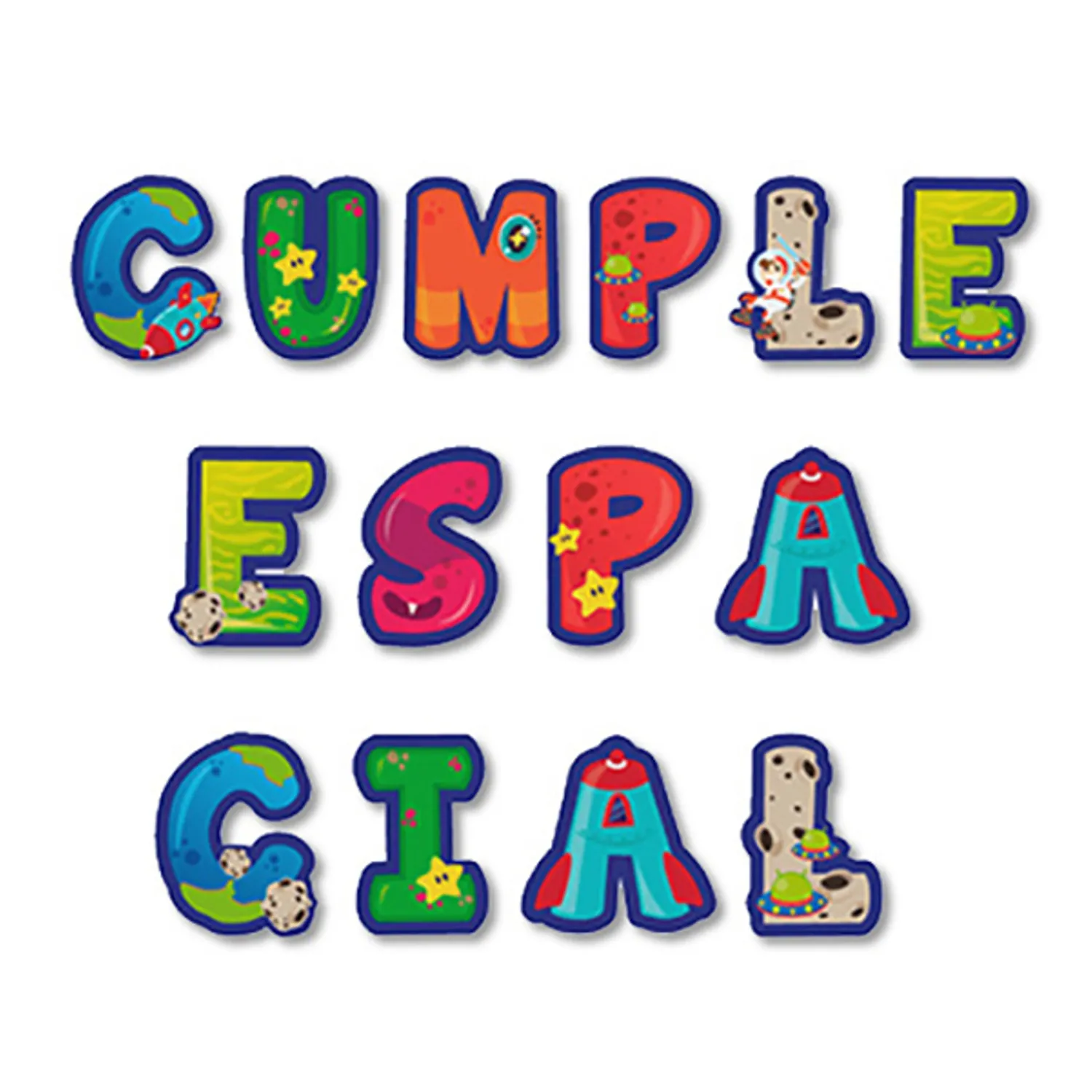 BANNER CUMPLE ESPACIAL X1 UNI - 1
