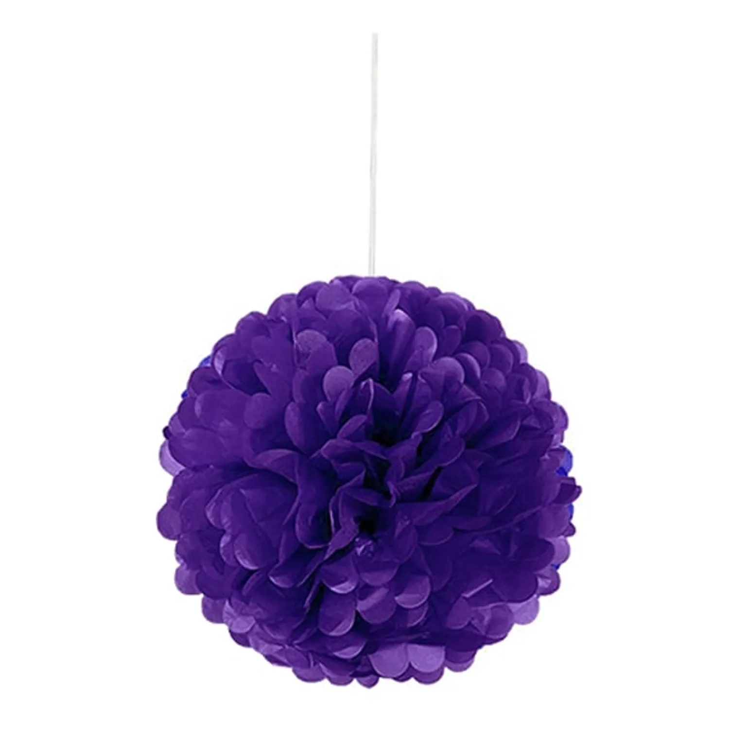 DECO FLUFFY MORADO 35CM X1 UNI - 1