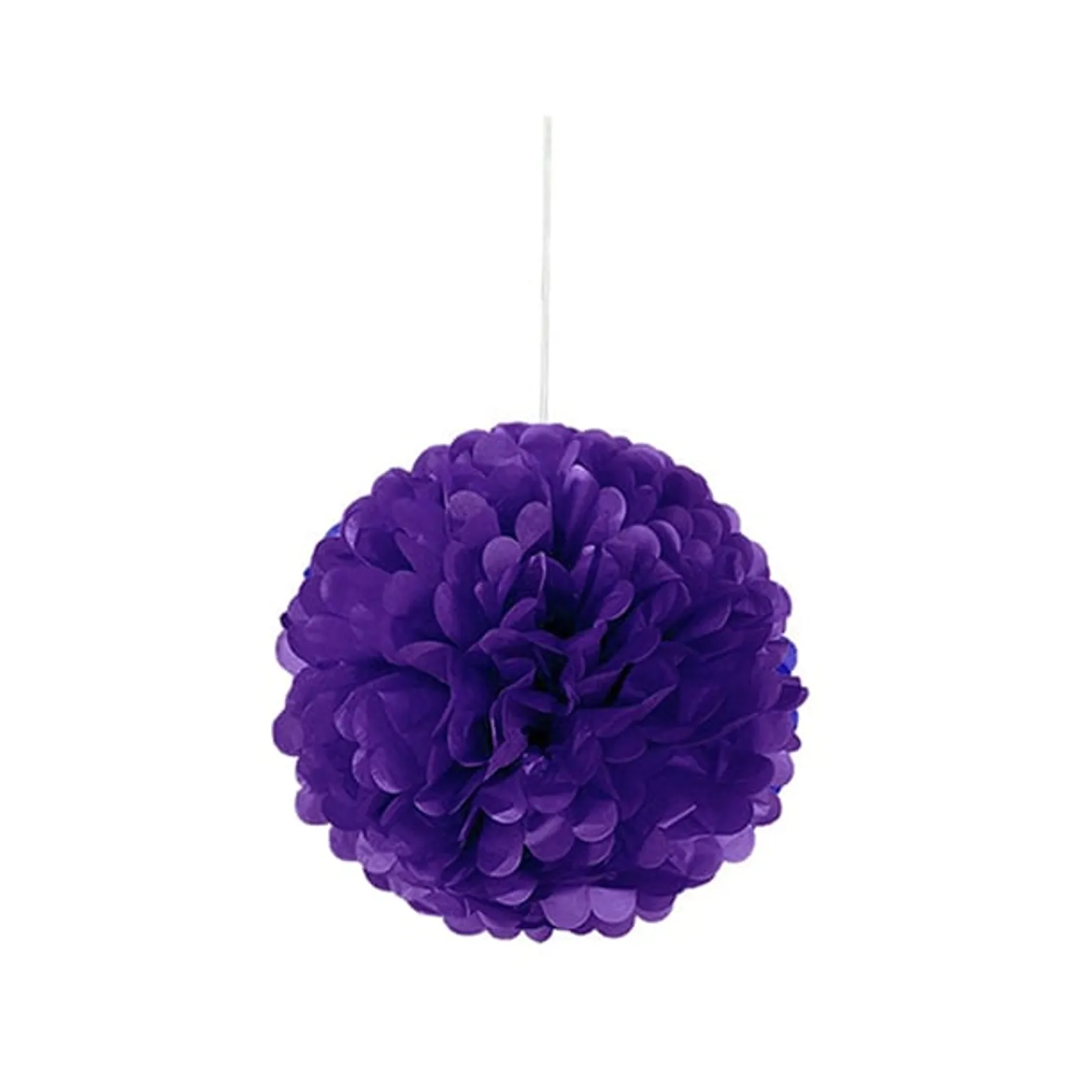 DECO FLUFFY MORADO 25CM X1 UNI - 1