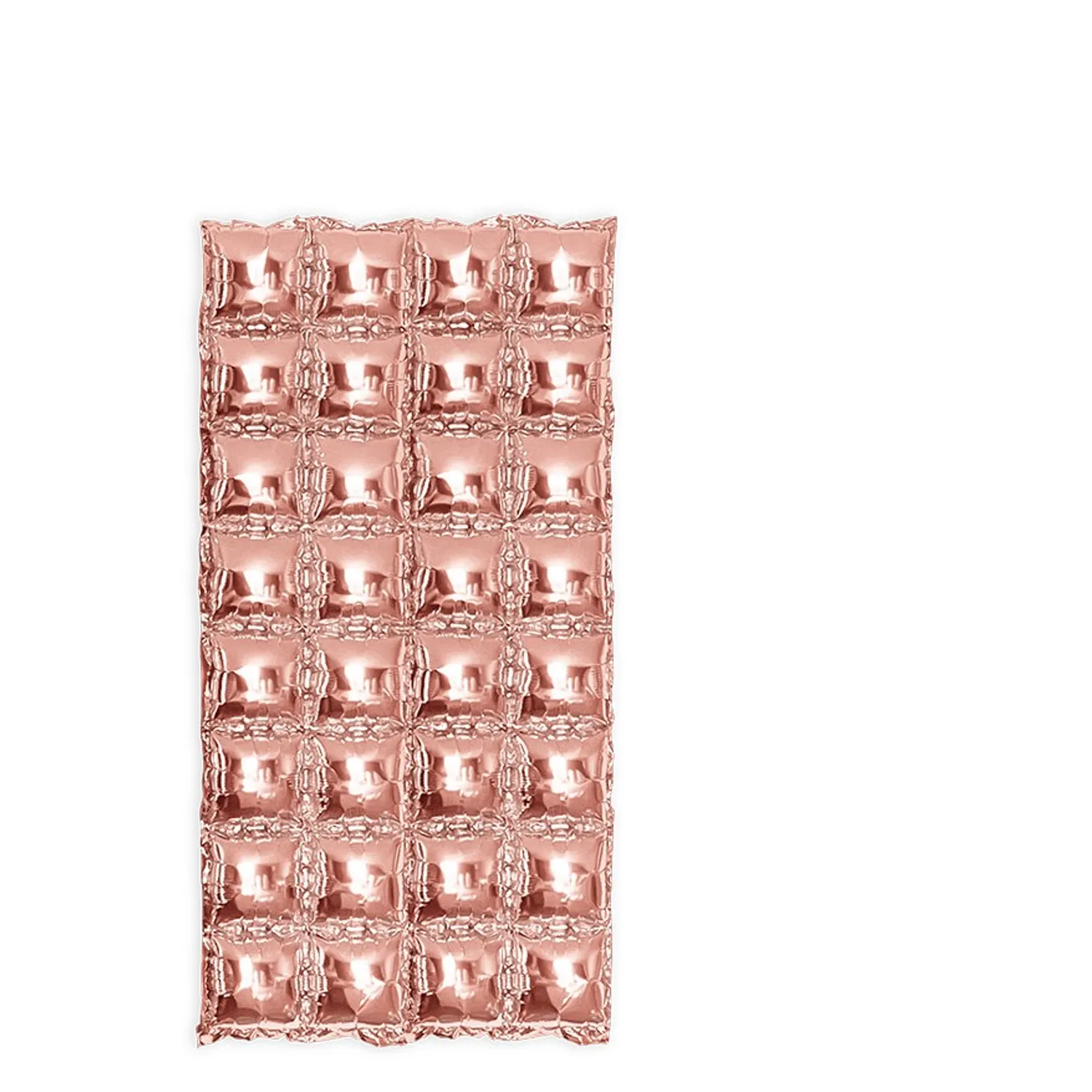 GLOBO MURAL METALICO 75X142CM ROSE GOLD X1 UNI - 1