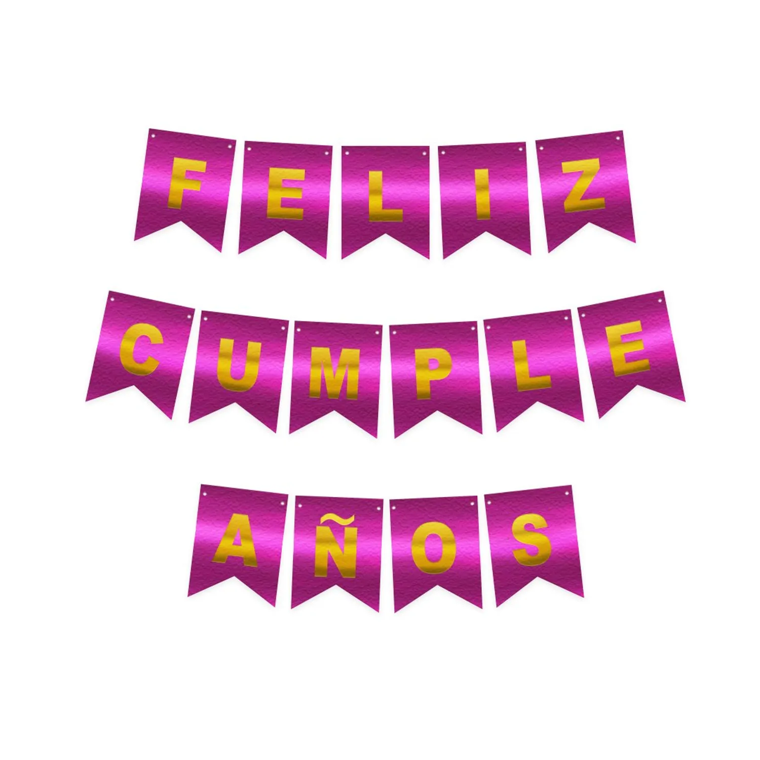 GUIR F.C FUCSIA/DORADO GLITTER 4M X1 UNI - 1
