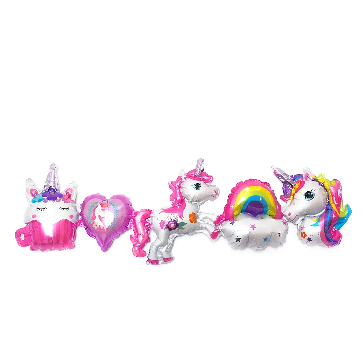 GUIR GLOBO METALICO UNICORNIO 96X27CM X12 UNI - 1