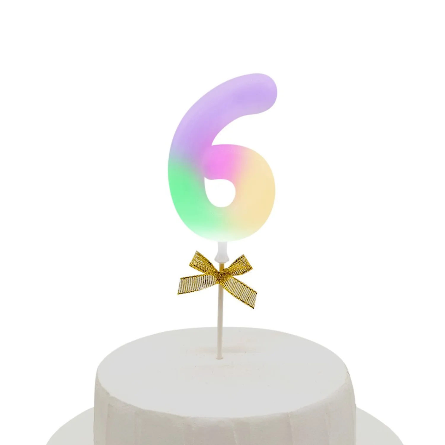 TOPPER TORTA NUMERAL LED 6 - 1
