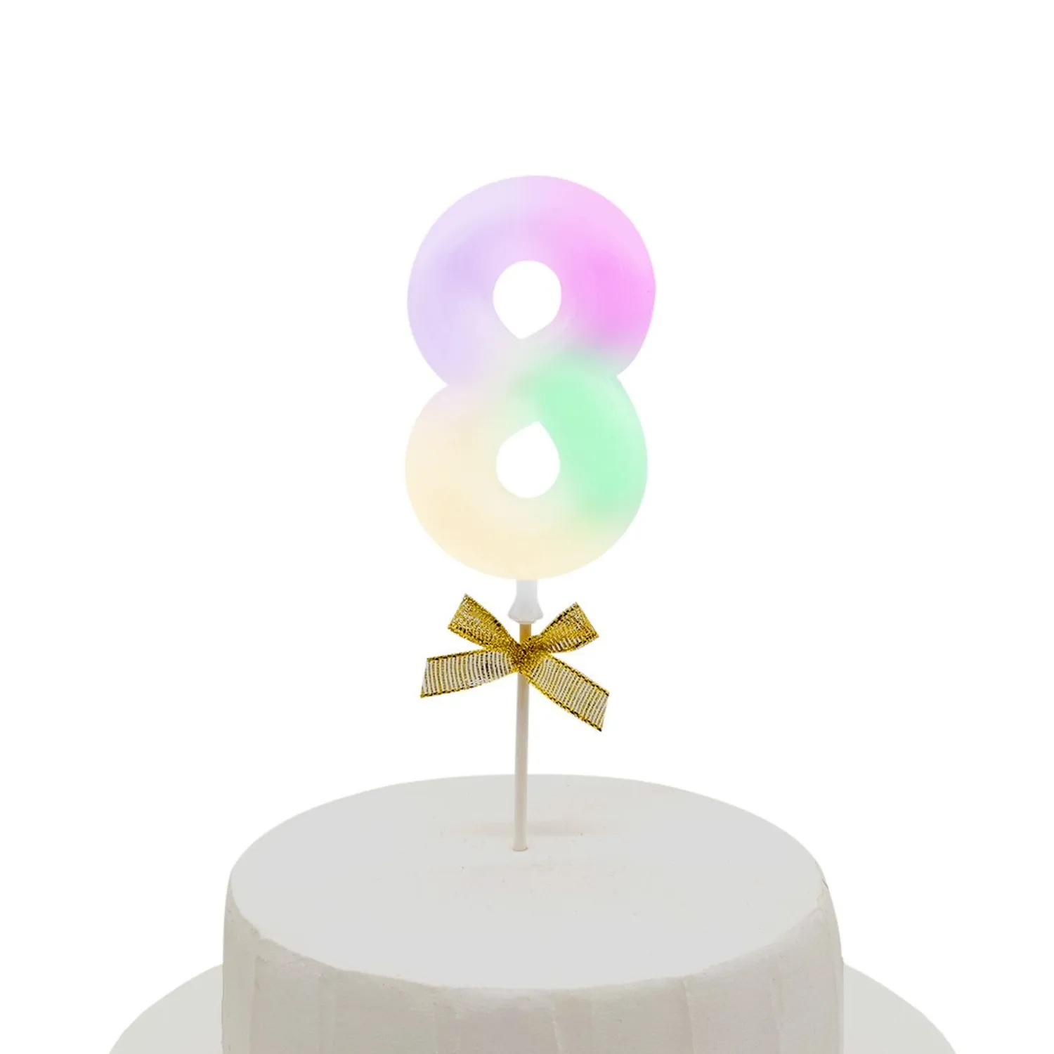 TOPPER TORTA NUMERAL LED 8 - 1