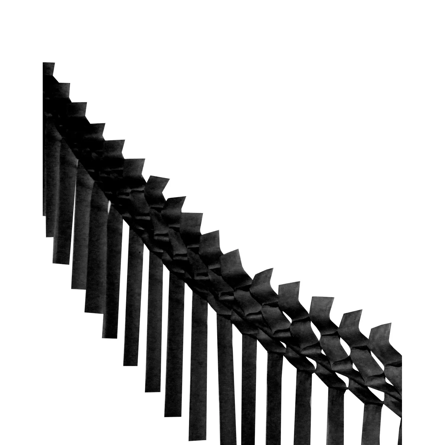 GUIRNALDA COLGANTE EN COLOR NEGRO 2M X1 UNI - 1