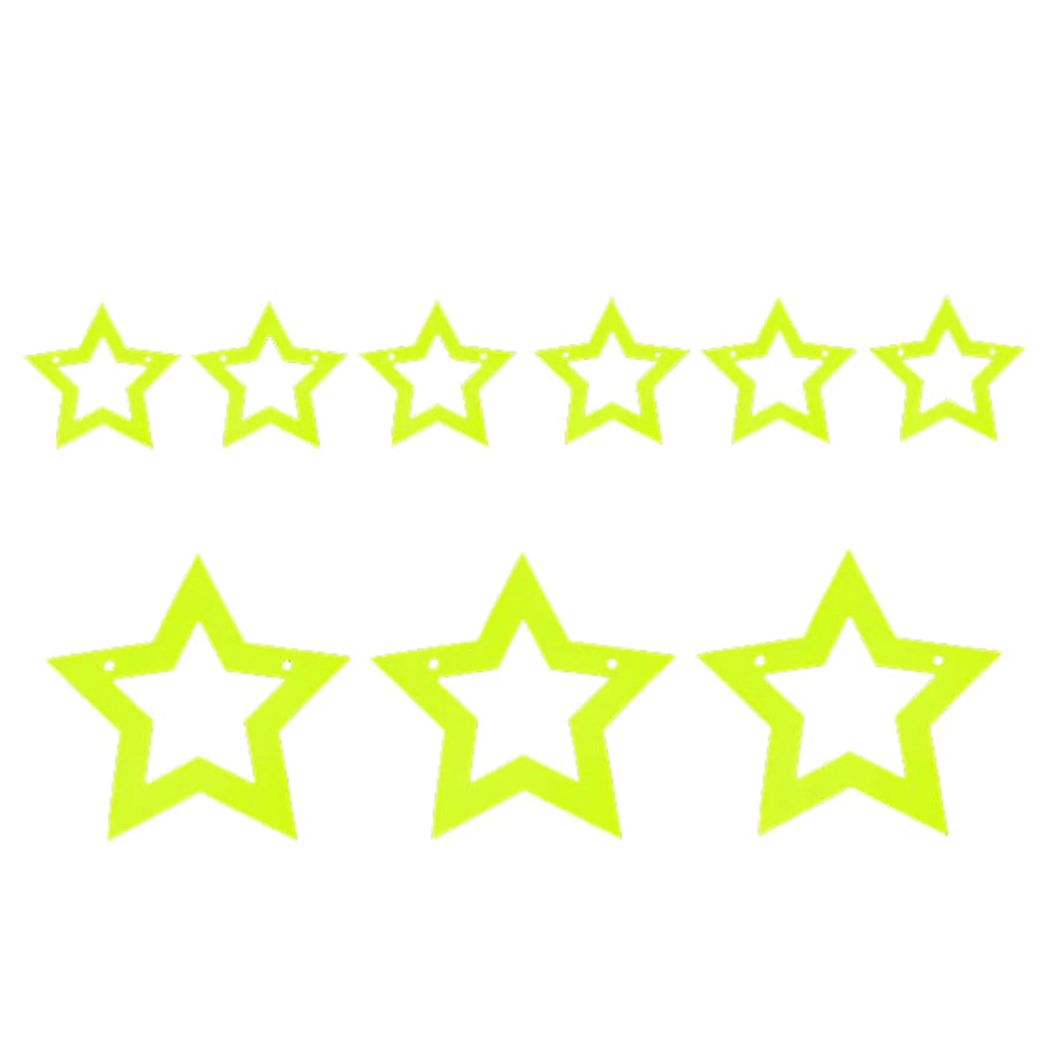 GUIRNALDA ESTRELLA 3M DOBLE AMAR FLUOR X 1 UNI - 1