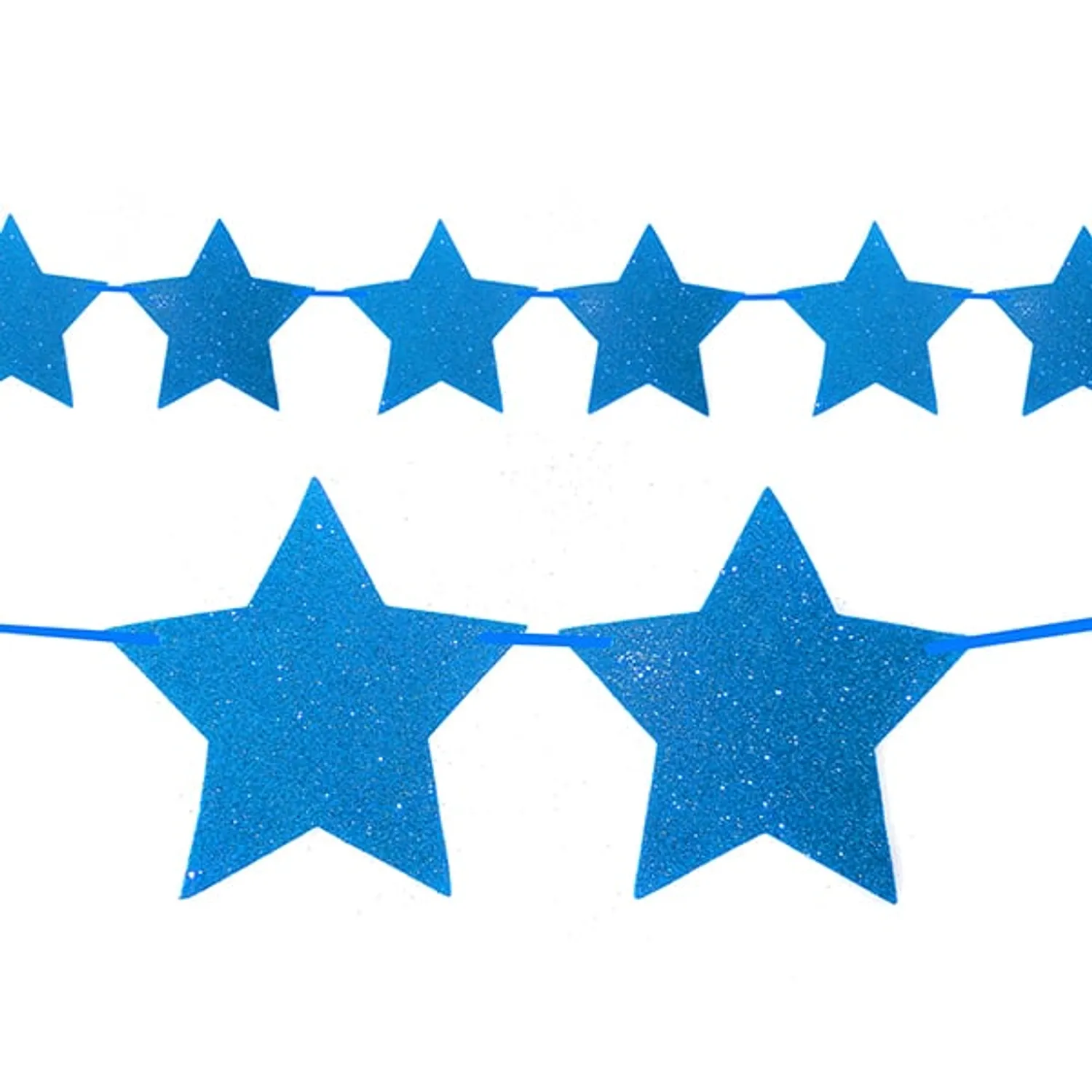 GUIRNALDA ESTRELLA CELESTE 15 PCS X1 UNI - 1