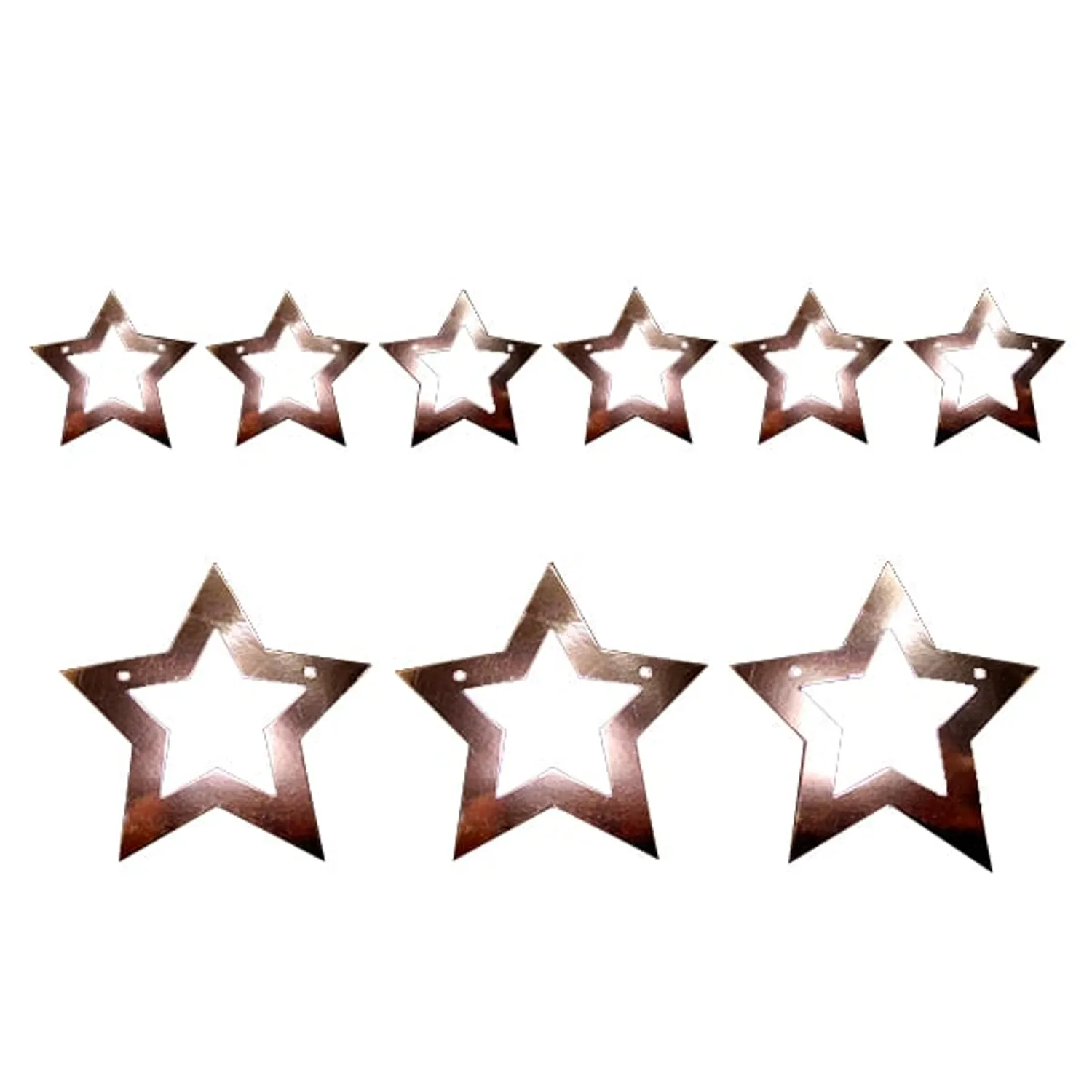 GUIRNALDA ESTRELLA 3M DOBLE ROSE GOLD ME X1 UNI - 1