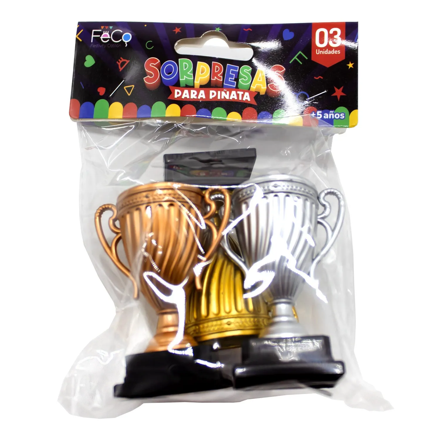 TROFEOS FINALISTA X3 UNI - 1