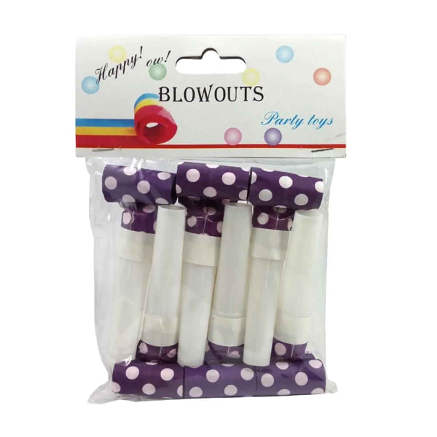 PITO SERPIENTE POLKA MORADO X6 UNI - 1