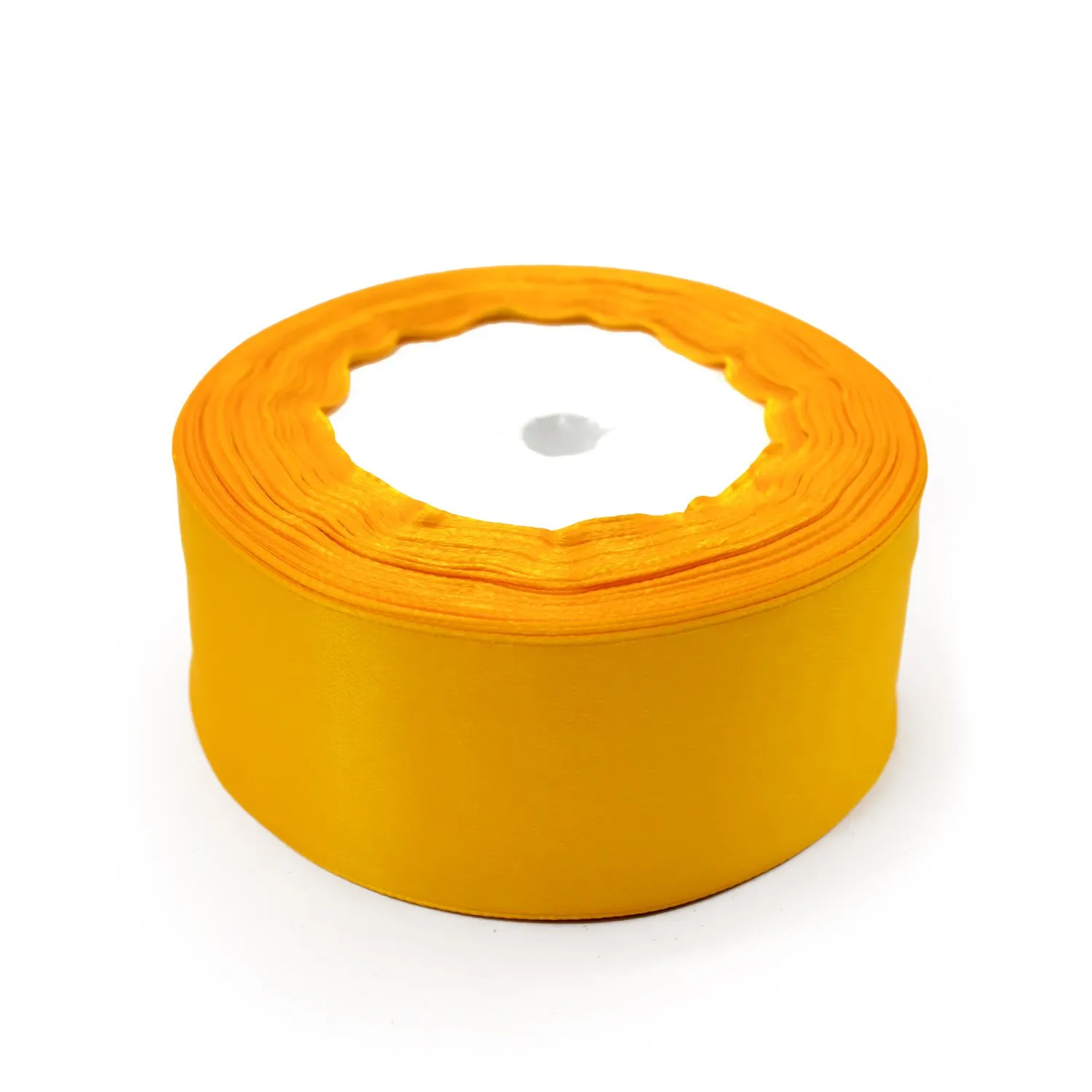 CINTA SATIN 4CMX228M 5PCS AMARILLO X1 UNI - 1