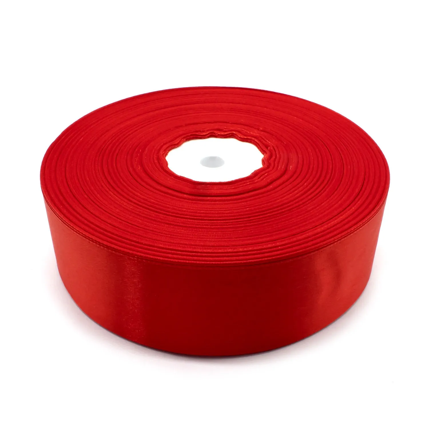 CINTA SATIN 4CMX914M 5PCS ROJO X1UNI - 1