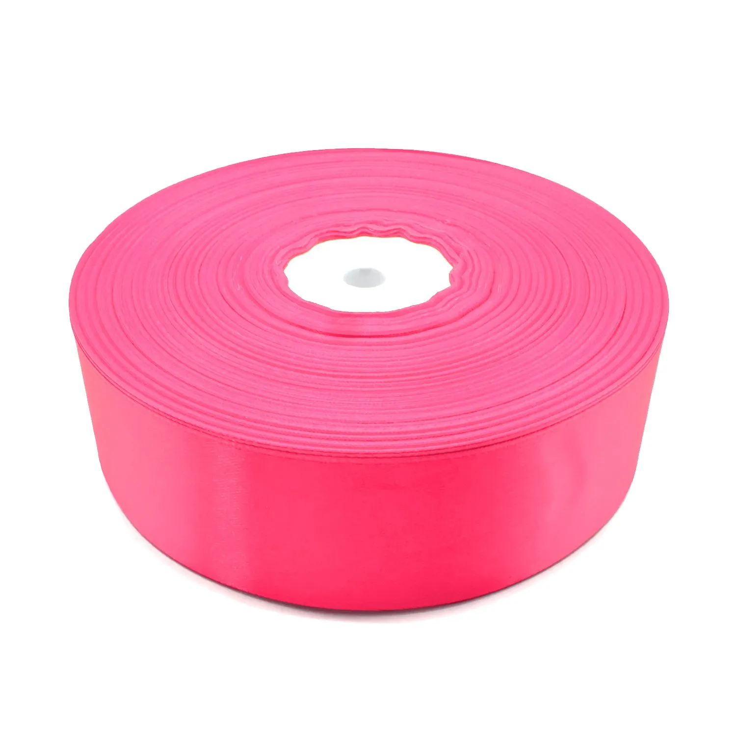 CINTA SATIN 4CMX914M 5PCS ROSADO X1UNI - 1
