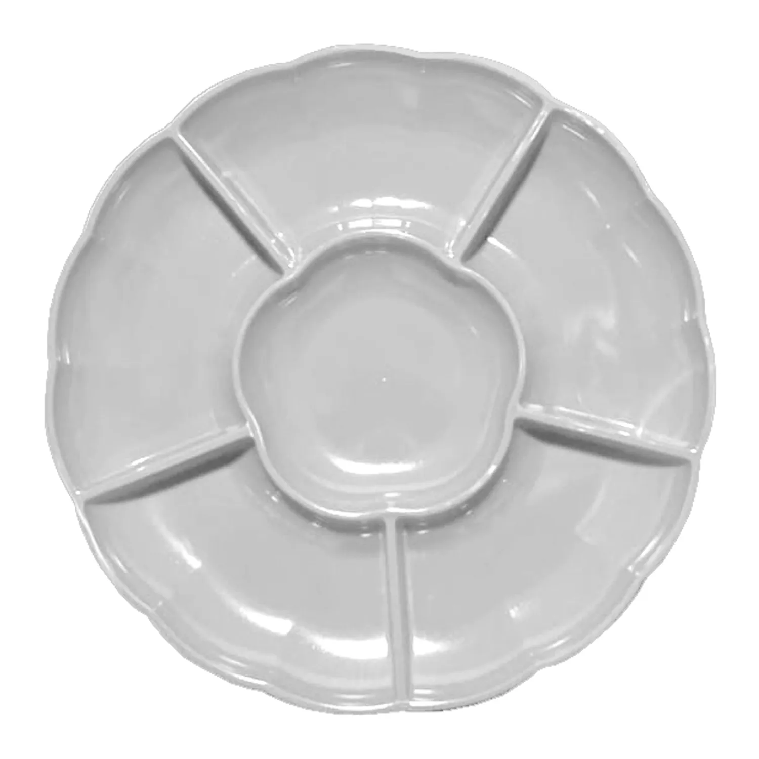 BANDEJA 6 ESPACIOS BLANCO X3 UNI - 1
