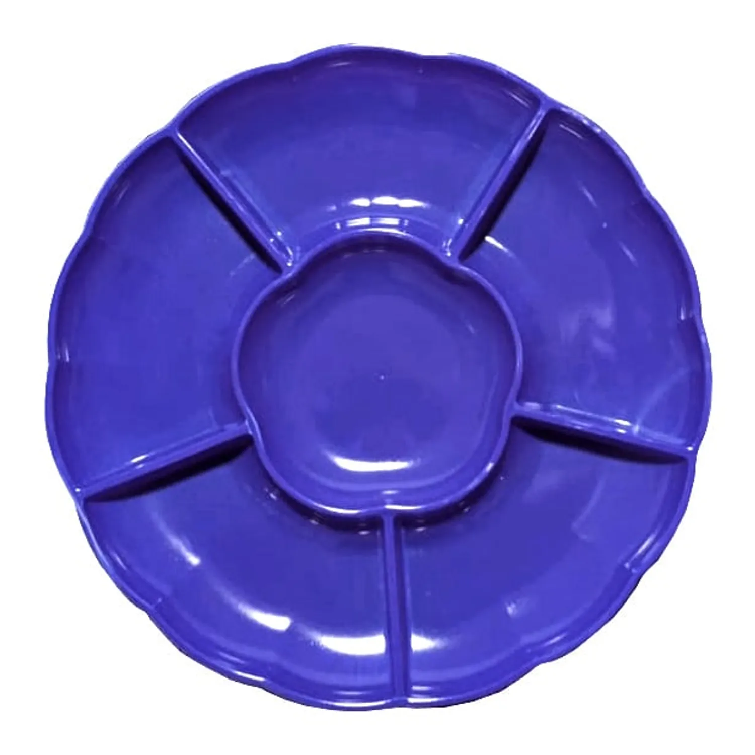 BANDEJA 6 ESPACIOS MORADO X3 UNI - 1