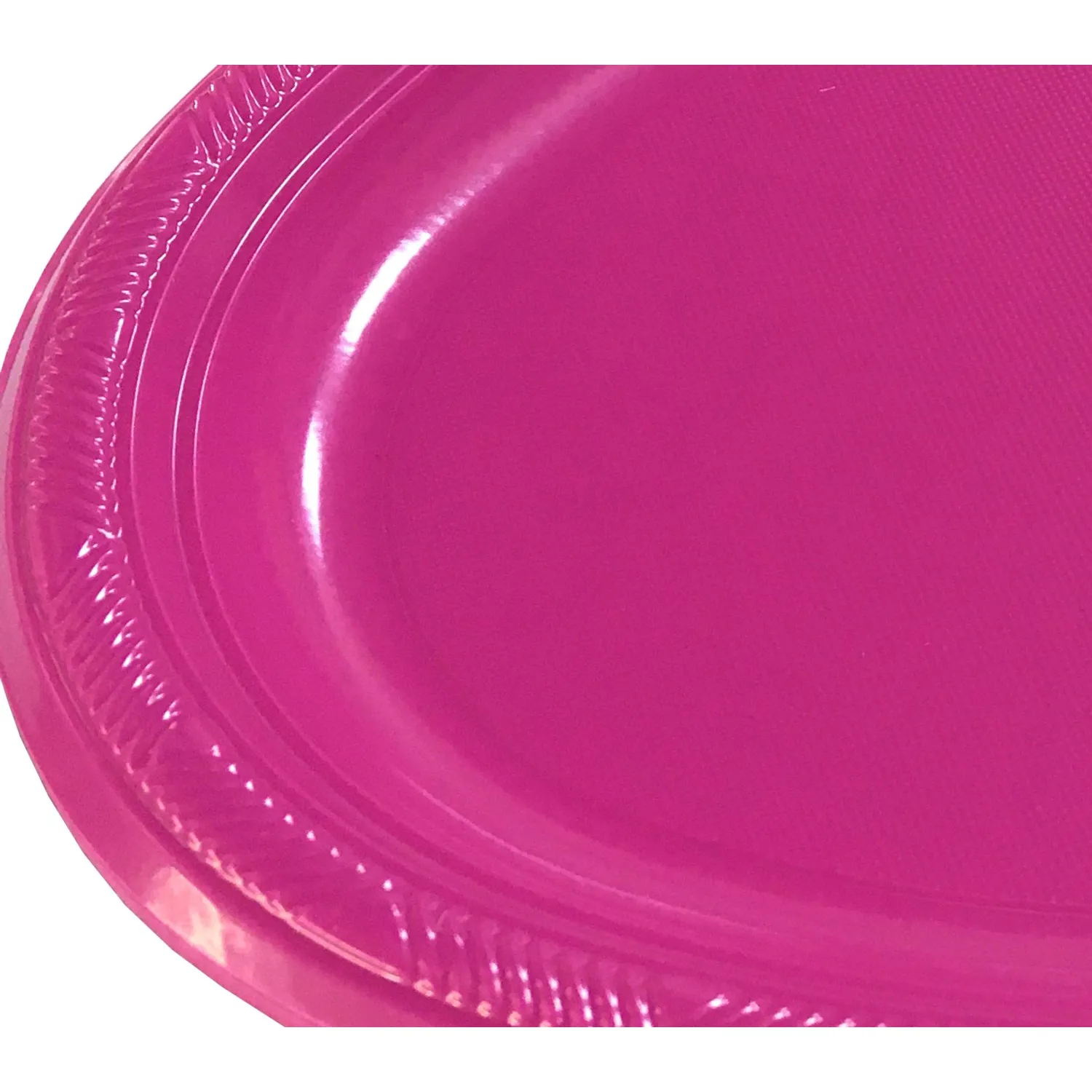 BANDEJA OVALADA GRANDE FUCSIA X3 UNI - 1
