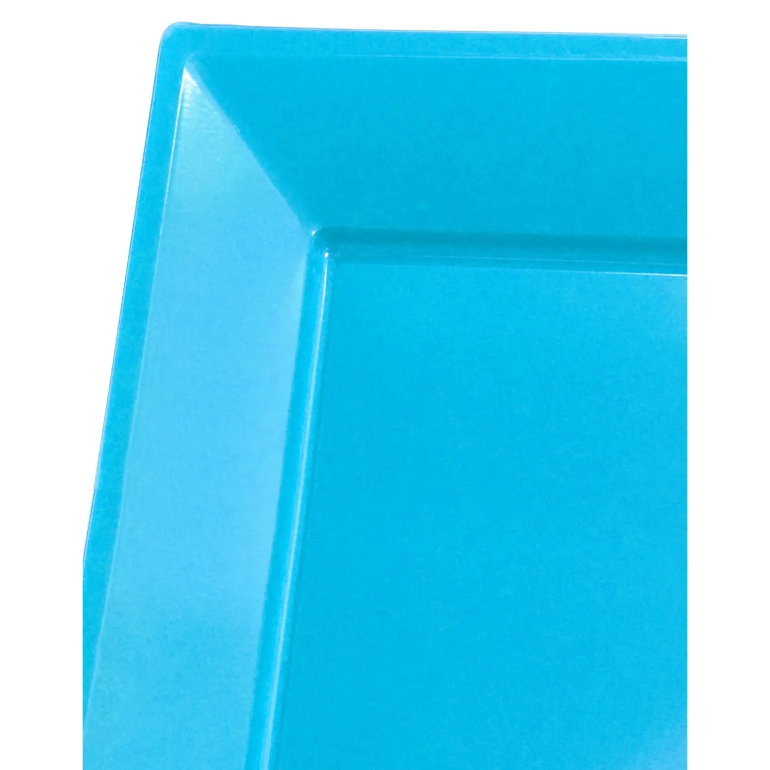 BANDEJA RECTANGULAR GRANDE CELESTE X3 UNI - 1