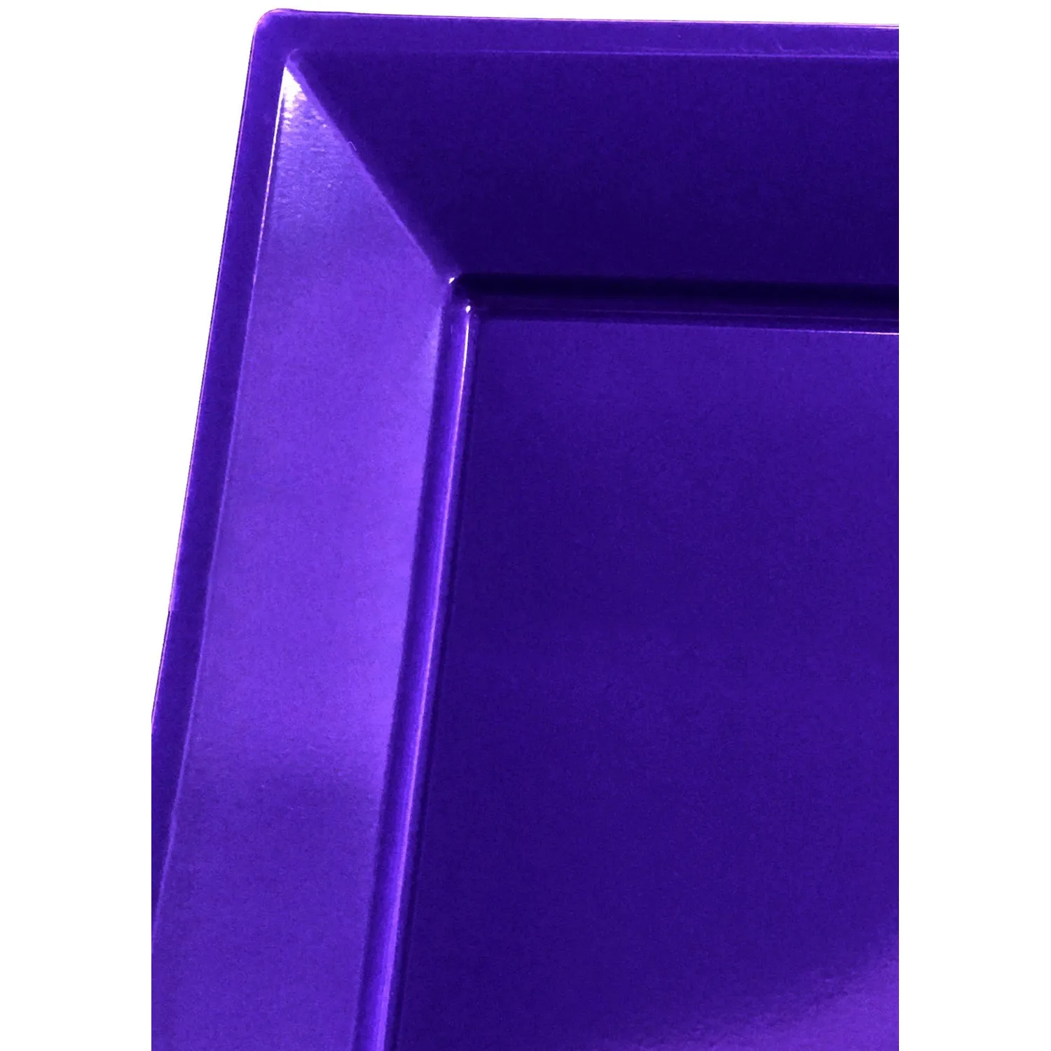 BANDEJA RECTANGULAR GRANDE MORADO X3 UNI - 1