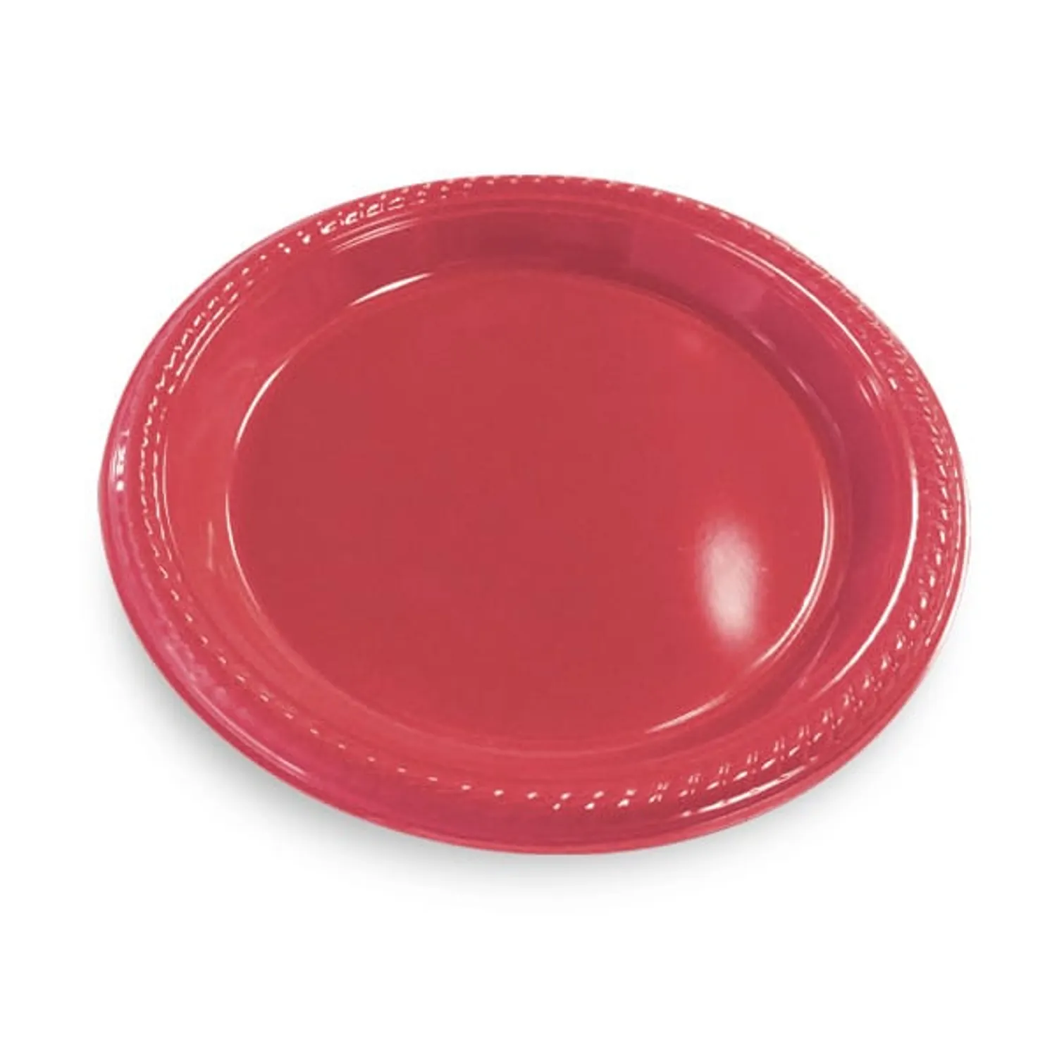 PLATO 7 ROJO X10 UNI - 1