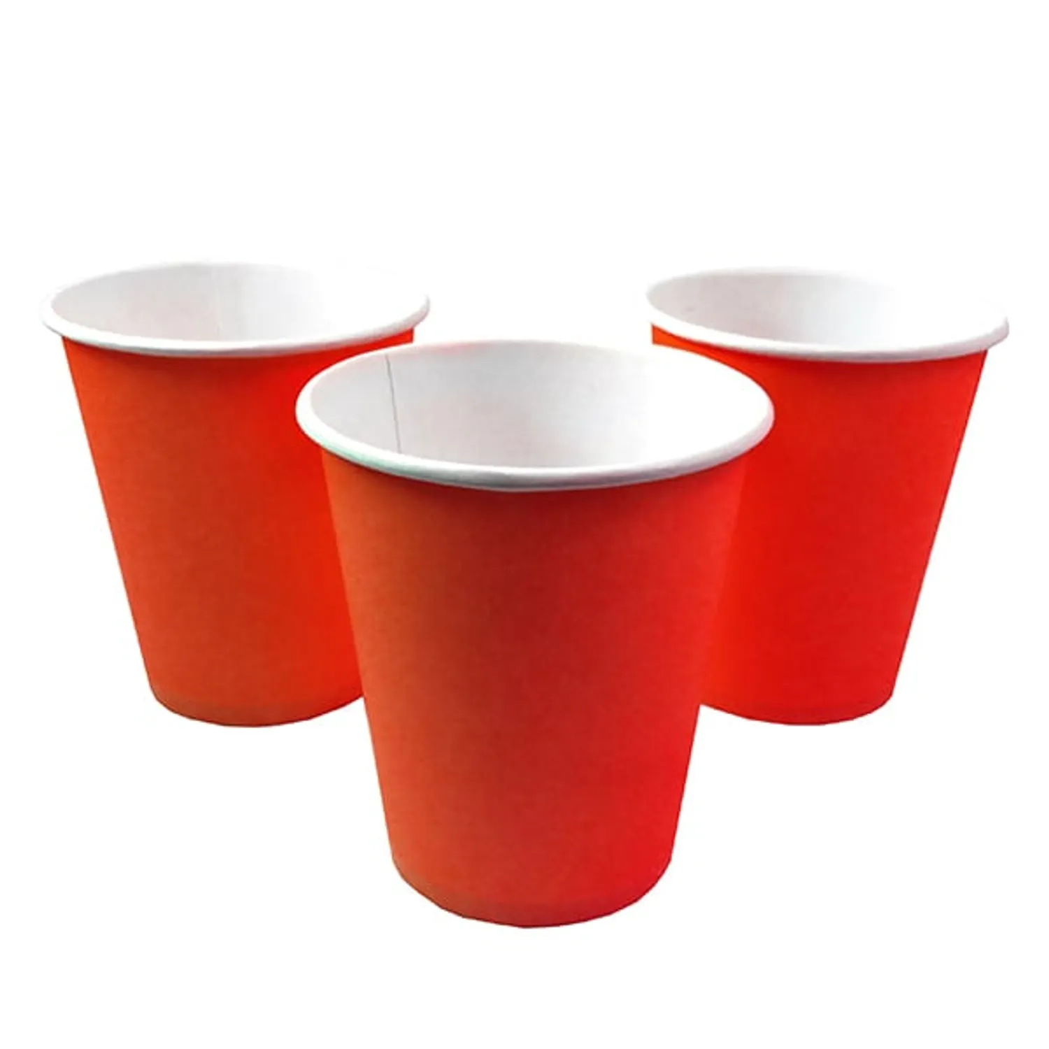 VASO 7 CARTON ROJO X10 PCS X1 UNI - 1