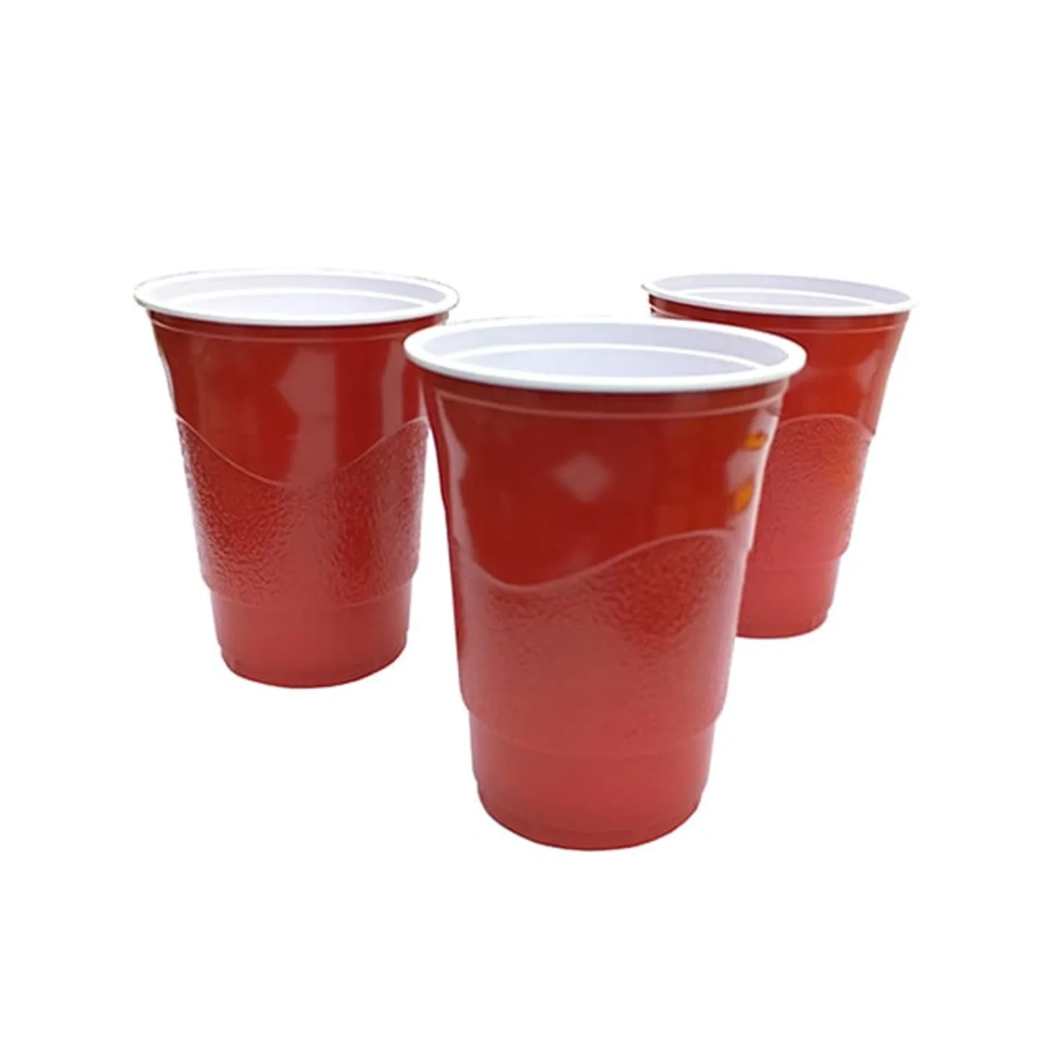 VASOS ROJOS 450 ML X 10 PCS - 1