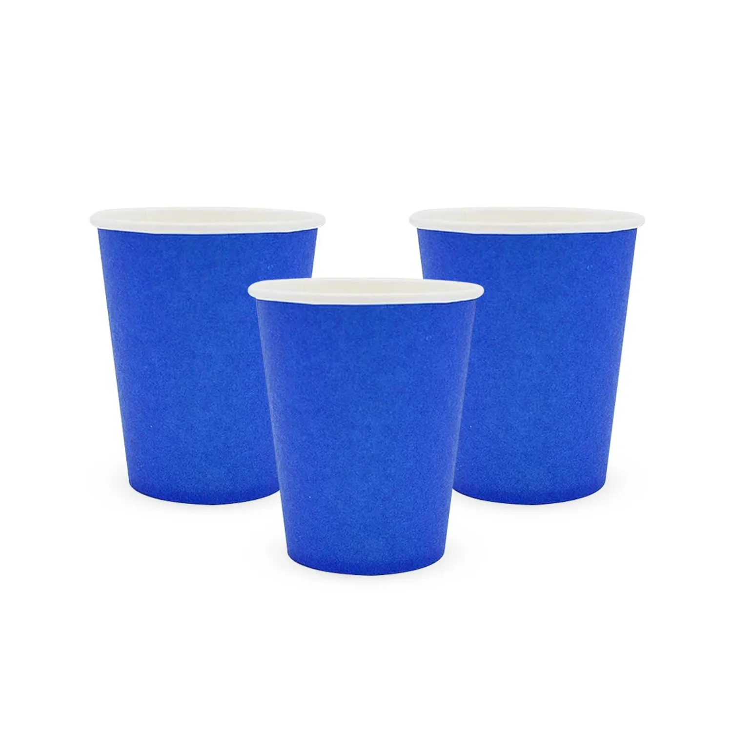 VASO 7 CARTON AZUL X10 PCS X1 UNI - 1