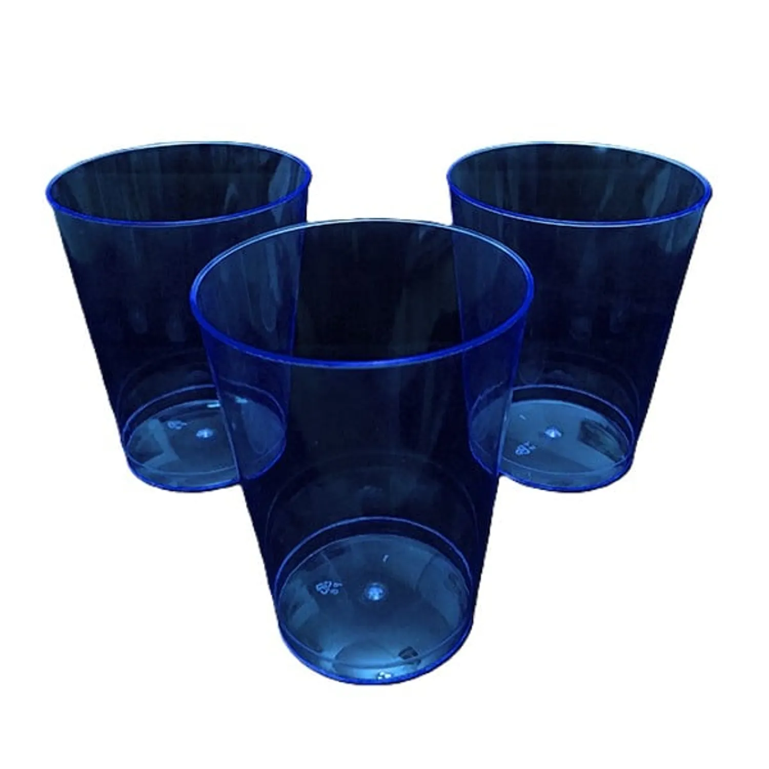 VASO ACRILICO 230 ML NEON AZUL X10 PCS X1 UNI - 1