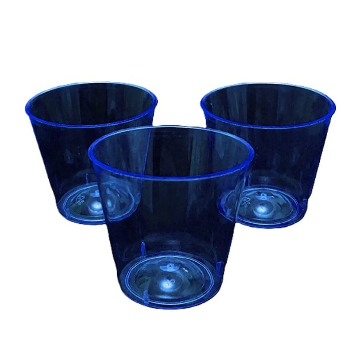 VASO SHOT ACRILICO NEON AZUL X30 PCS X1 UNI - 1