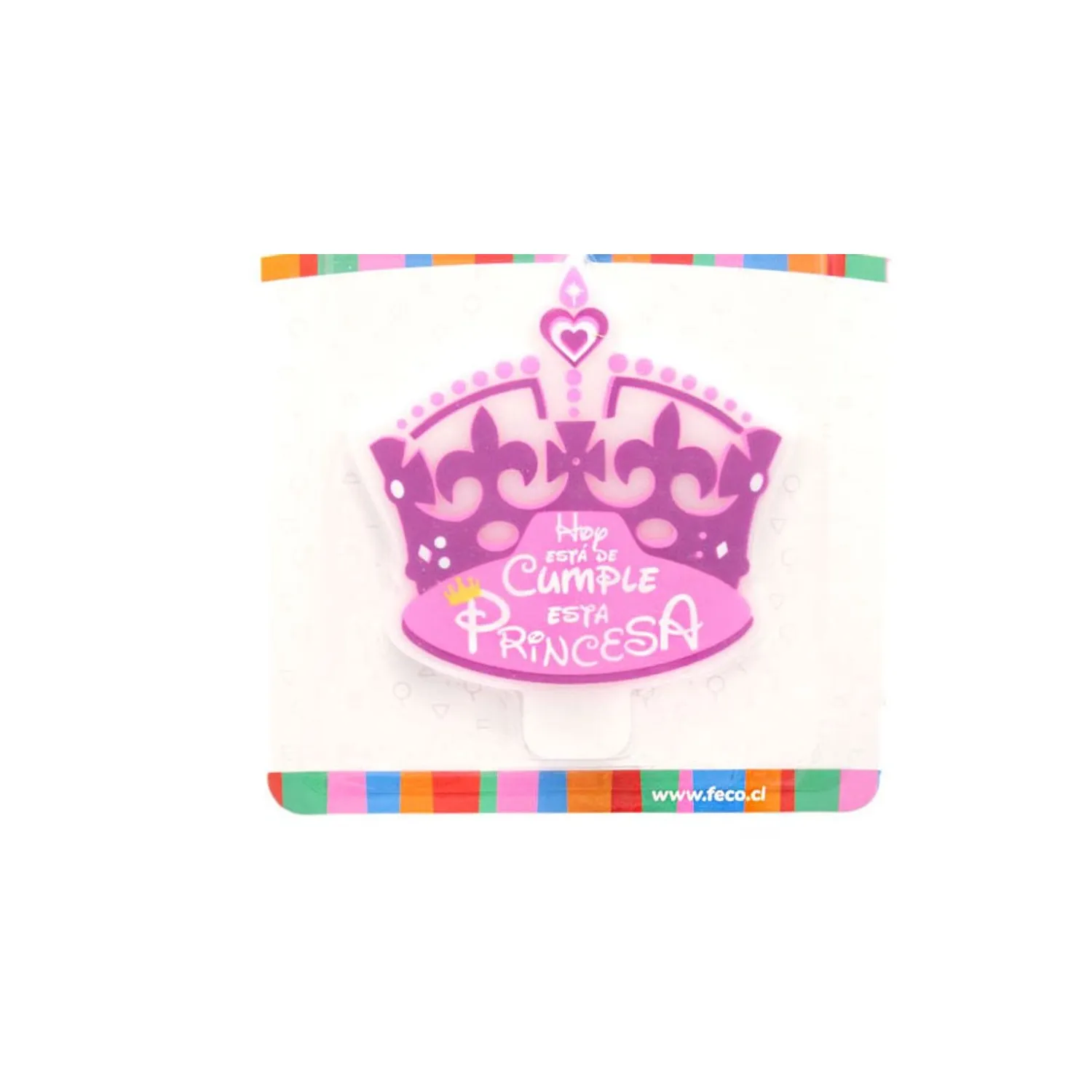 VELA DISE?O PRINCESA X 1 UNI - 1