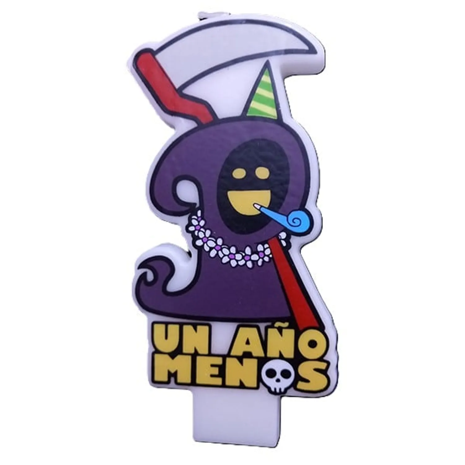 VELA DISE?O MUERTE X1 UNI - 1