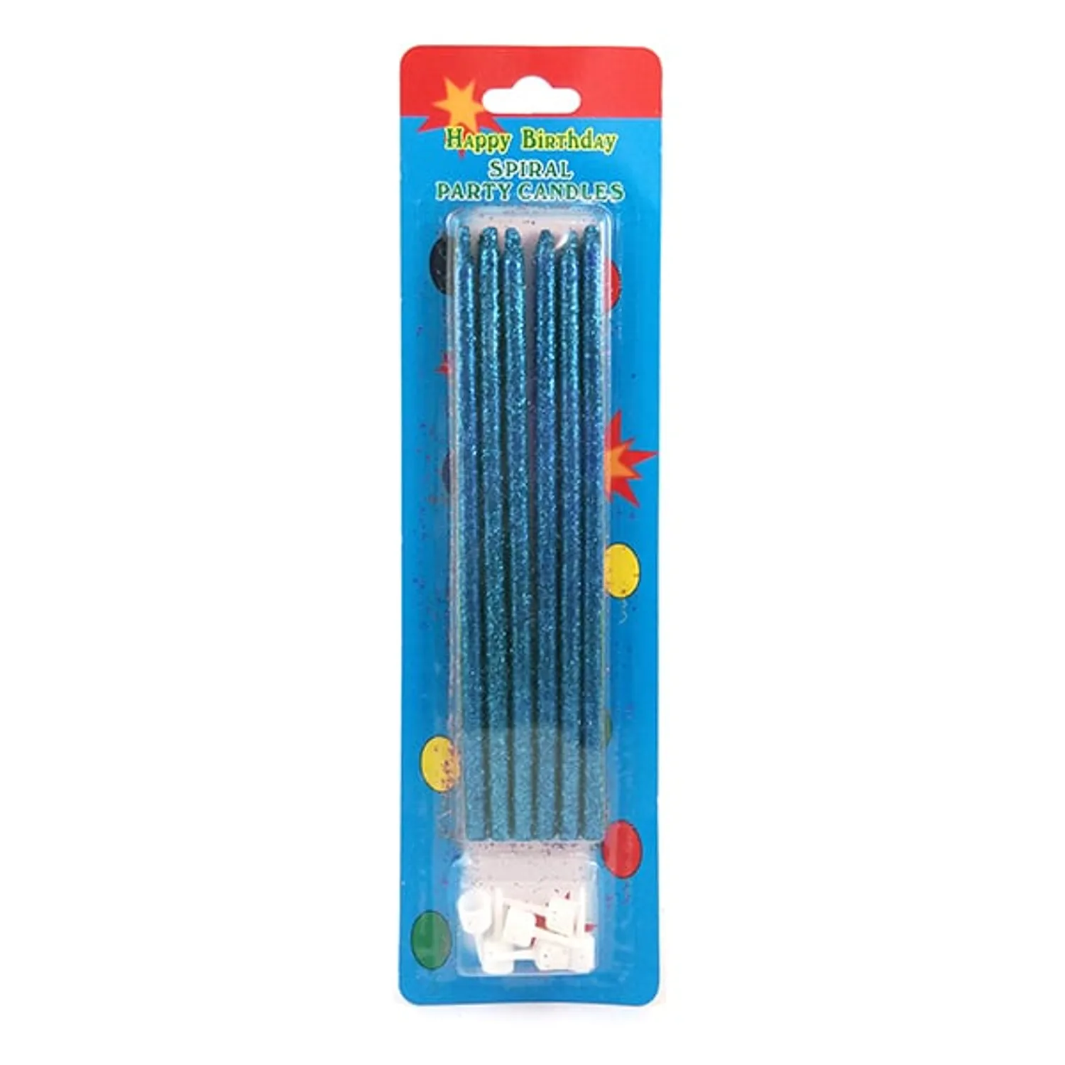 VELONCITO 18 CMS X 6 UNI CELESTE - 1