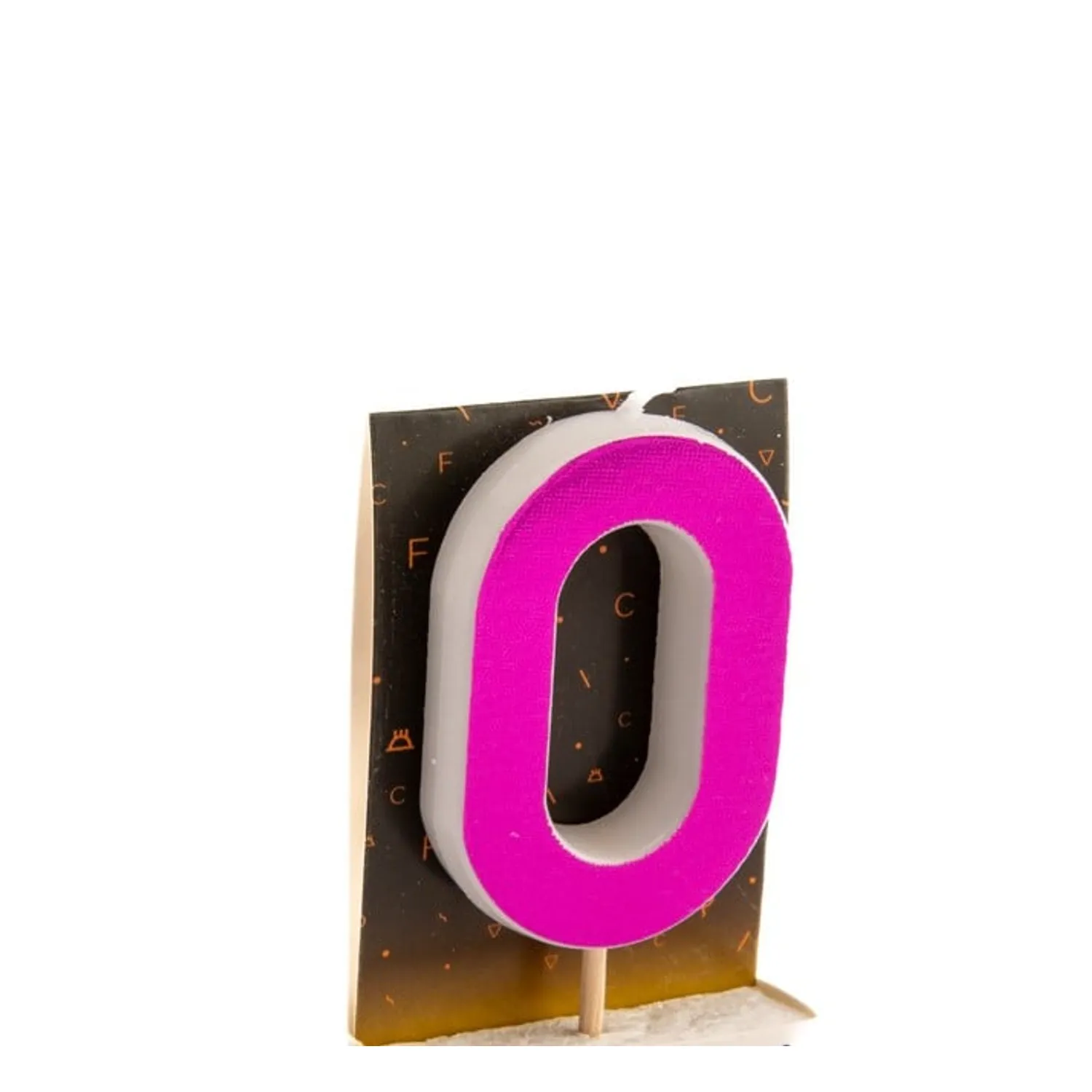 VELA NUMERAL HOLO FUCSIA 0 - 1