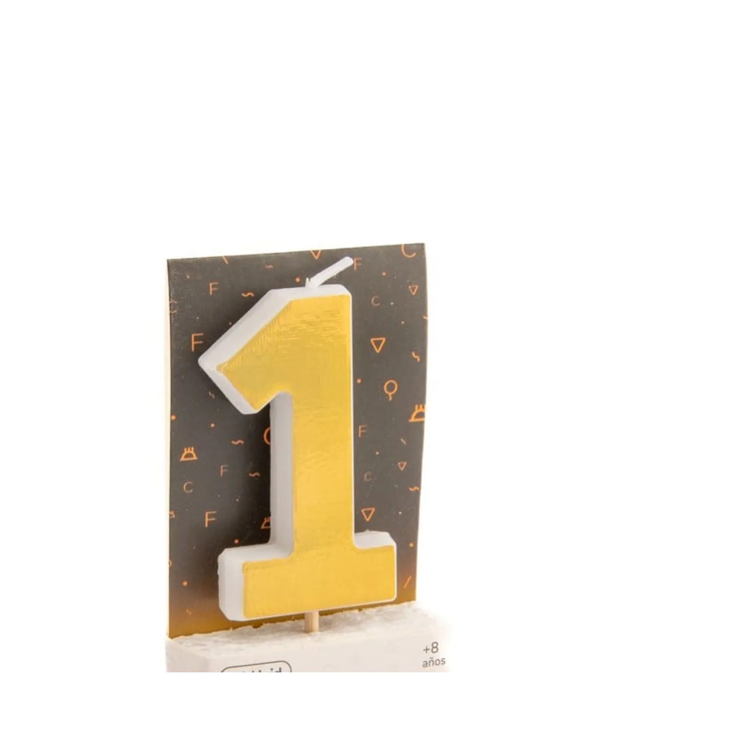 VELA NUMERAL HOLO GOLD 1 - 1