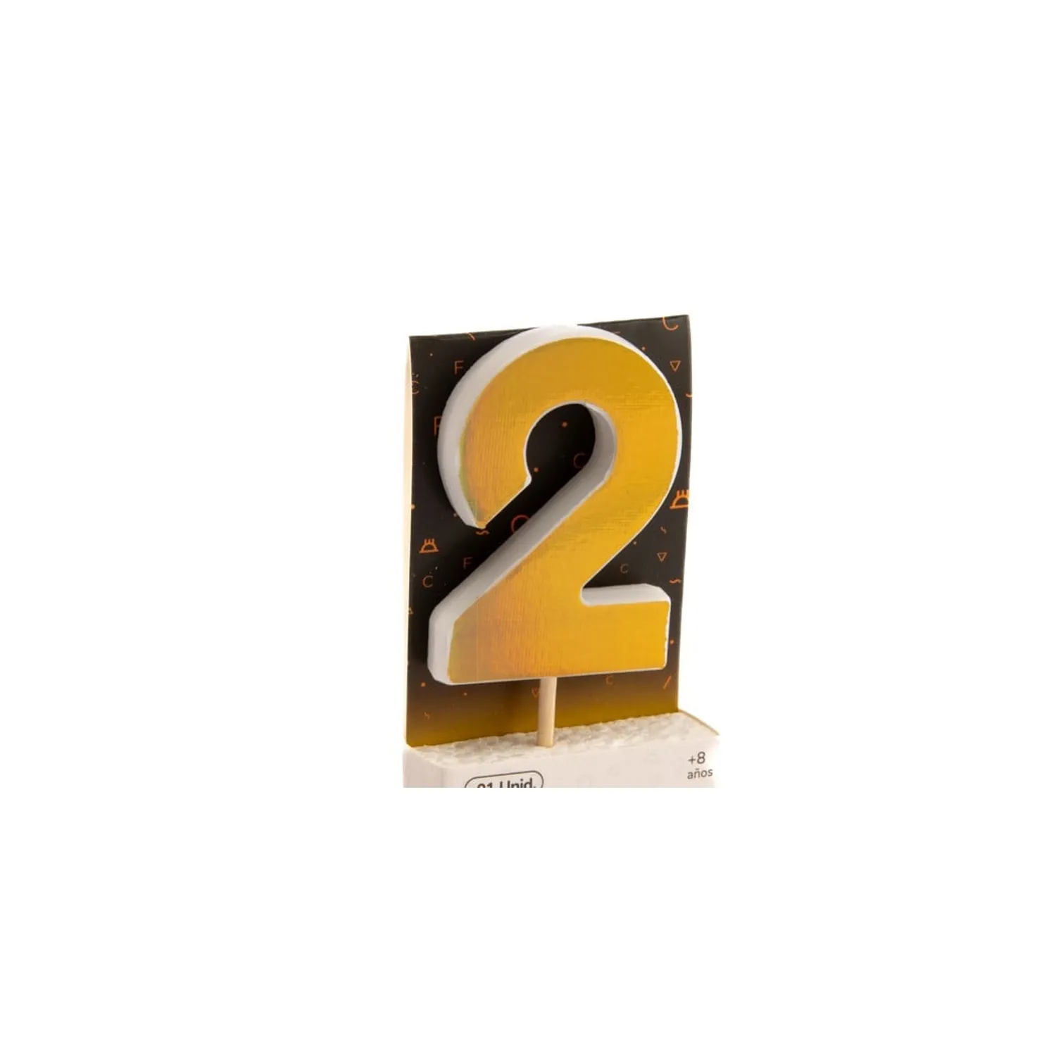 VELA NUMERAL HOLO GOLD 2 - 1