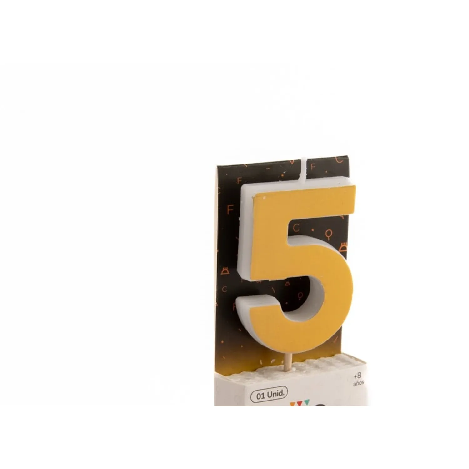 VELA NUMERAL HOLO GOLD 5 - 1