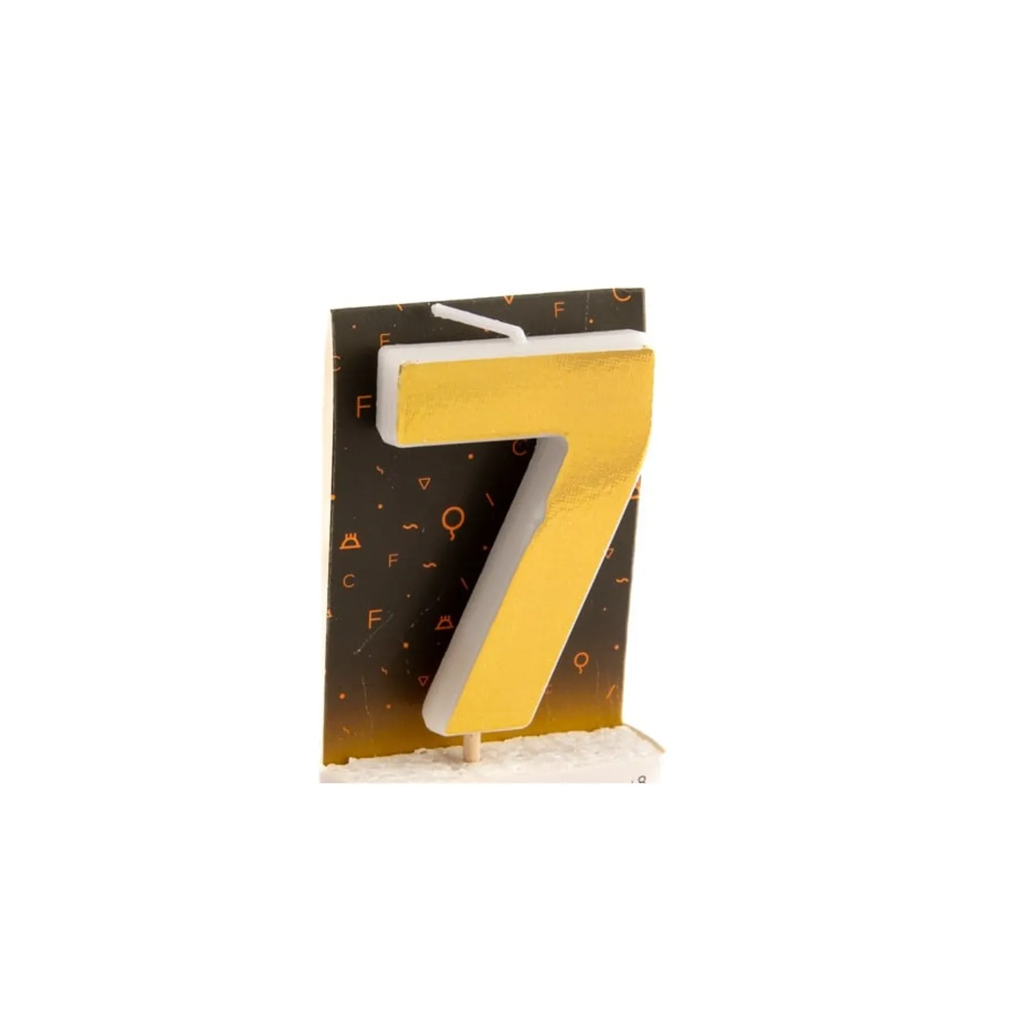 VELA NUMERAL HOLO GOLD 7 - 1